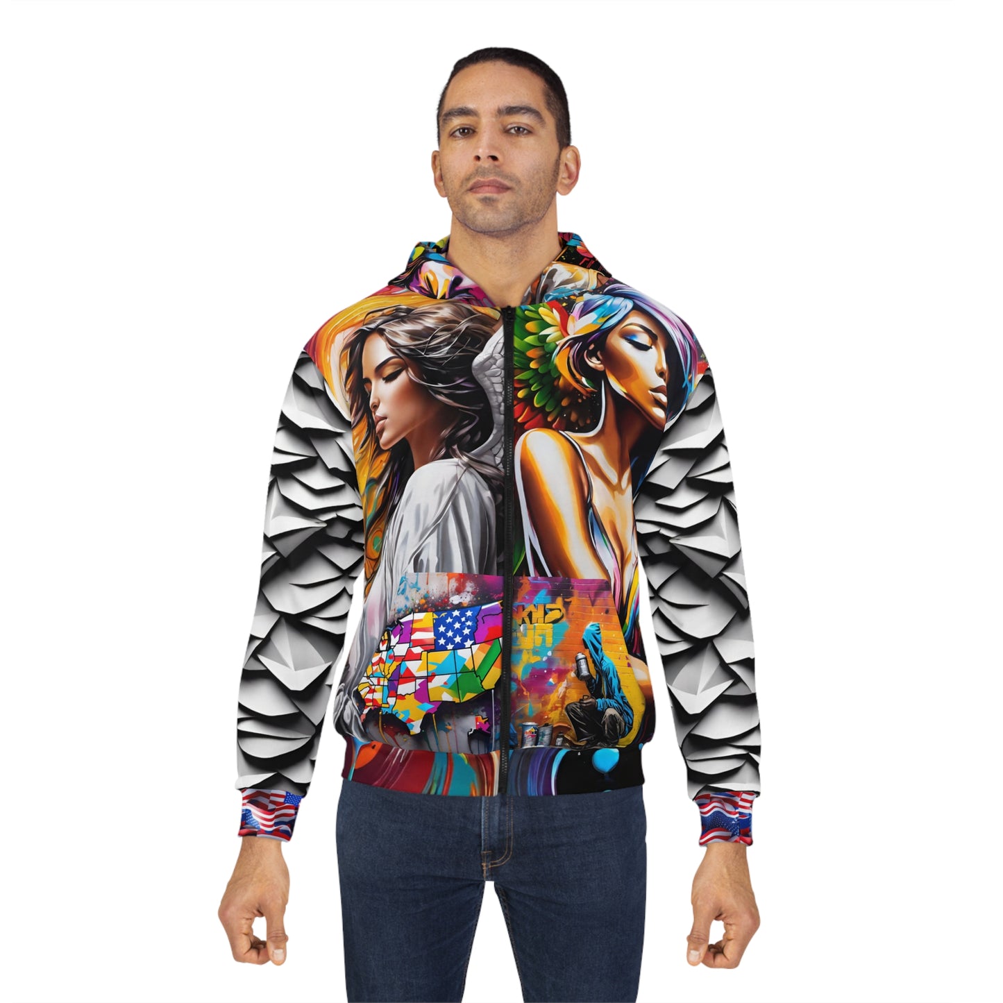 Unisex Zip Hoodie (AOP)