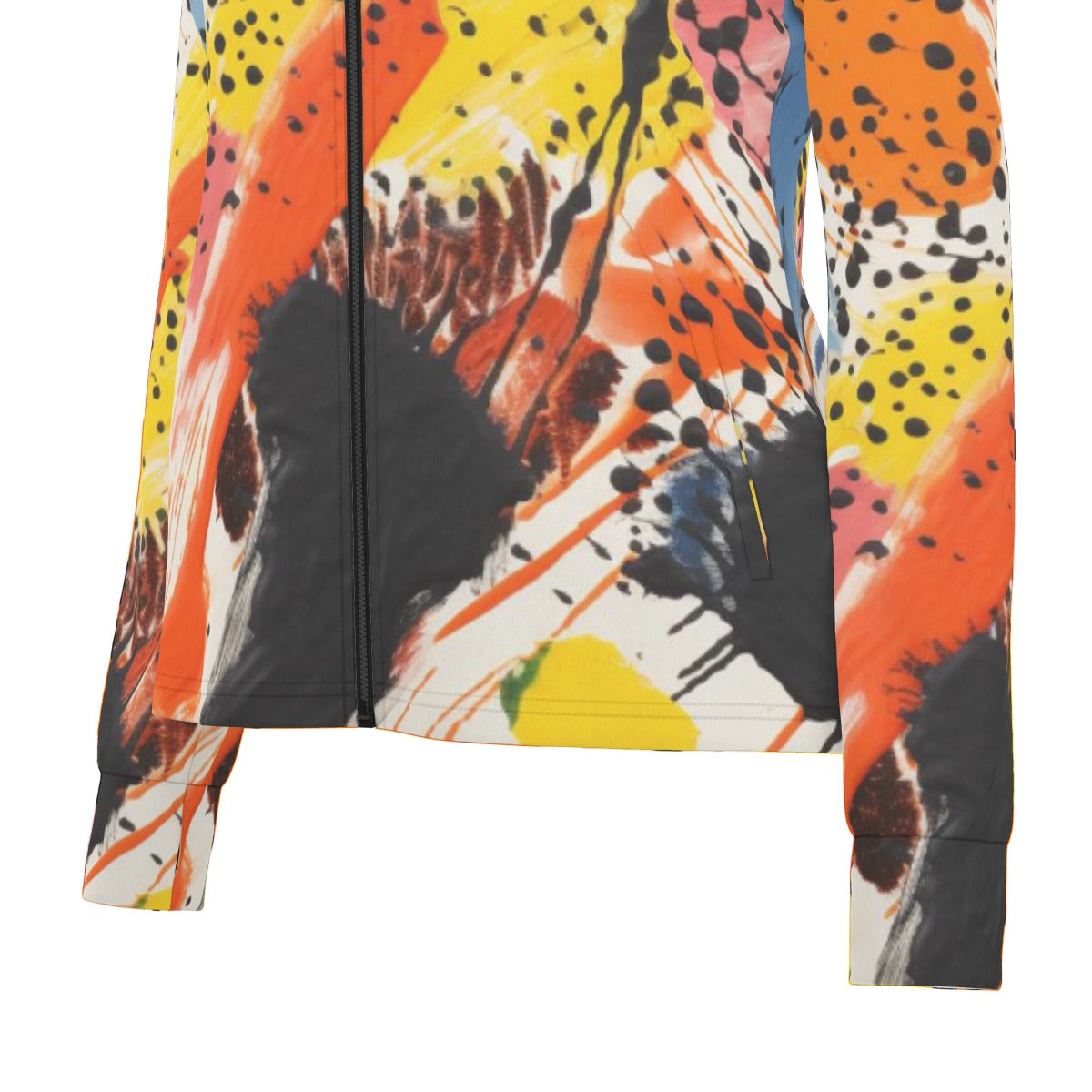 All-Over Print Women's Long Sleeve Thumbhole Jacket