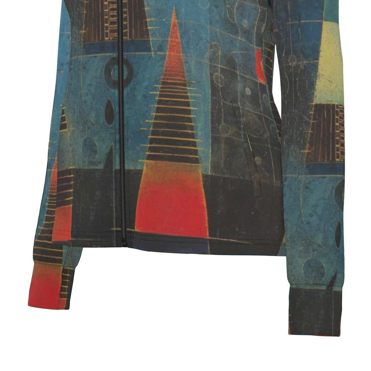 All-Over Print Women's Long Sleeve Thumbhole Jacket