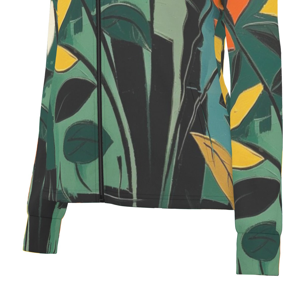 All-Over Print Women's Long Sleeve Thumbhole Jacket