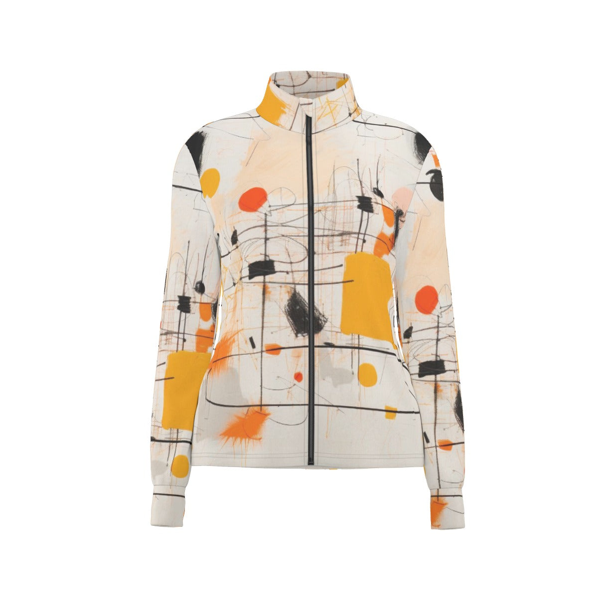 All-Over Print Women's Long Sleeve Thumbhole Jacket