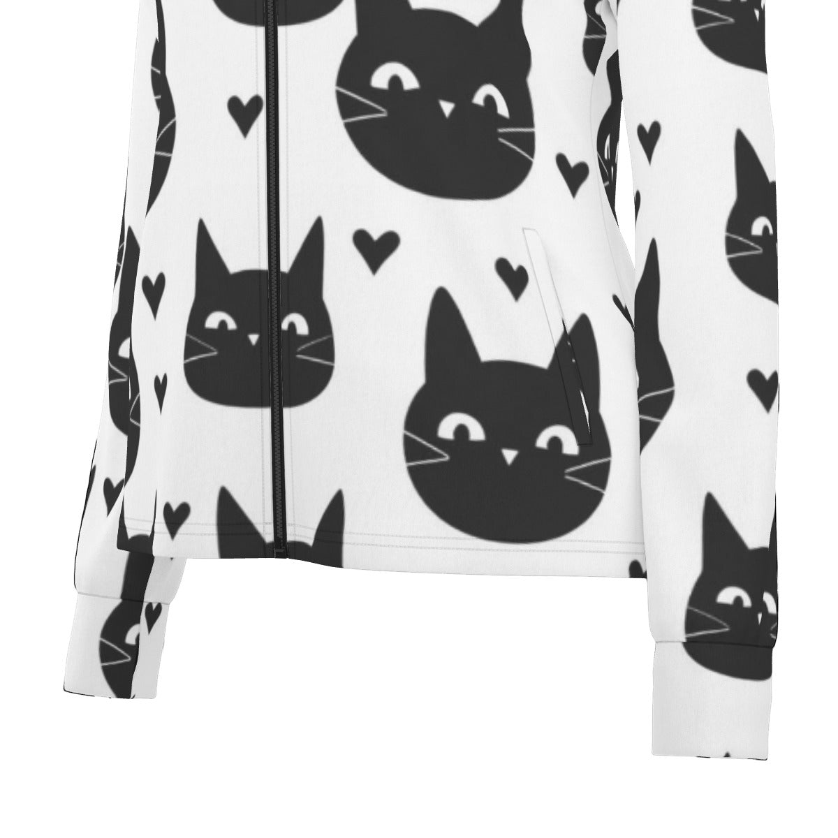 All-Over Print Women's Long Sleeve Thumbhole Jacket