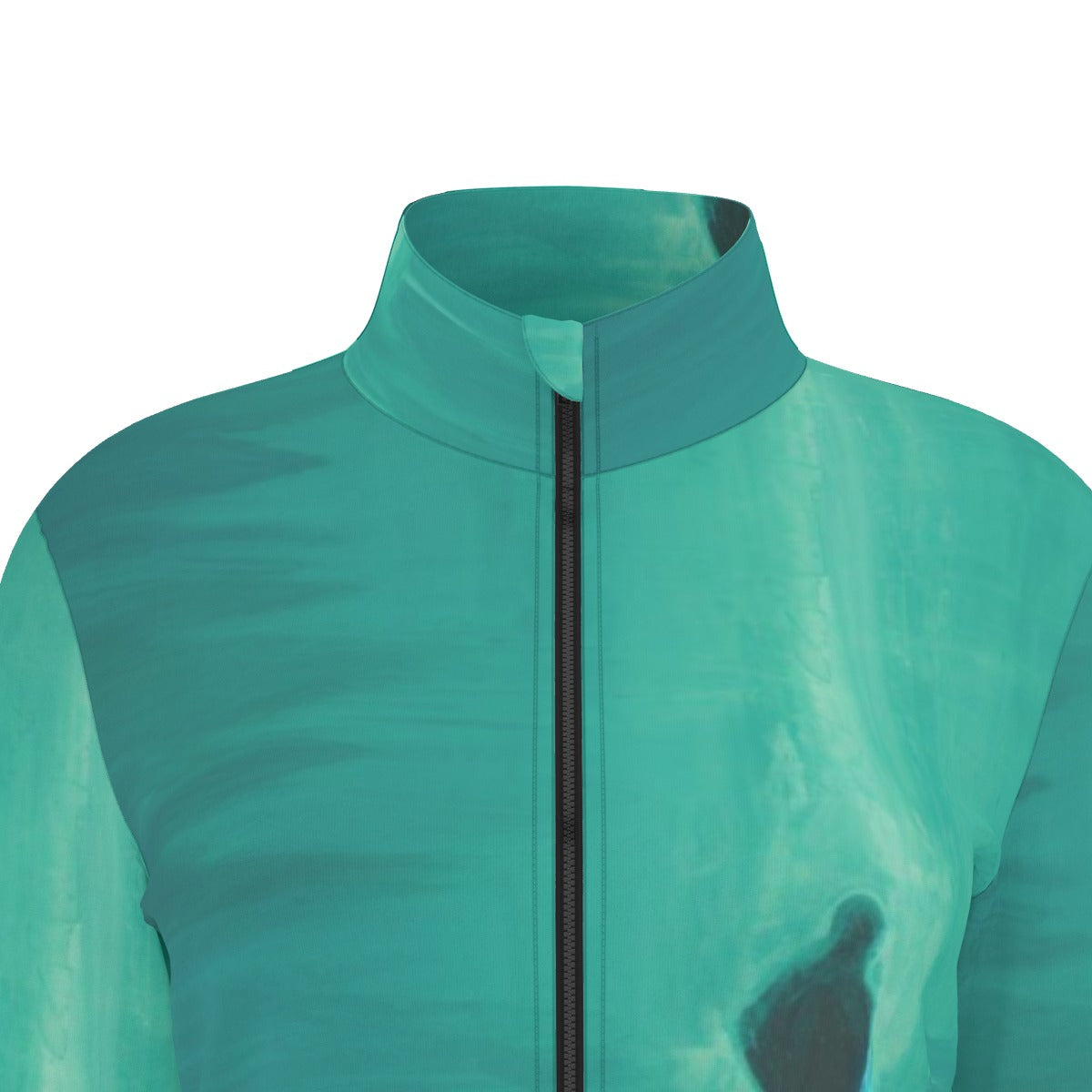 All-Over Print Women's Long Sleeve Thumbhole Jacket