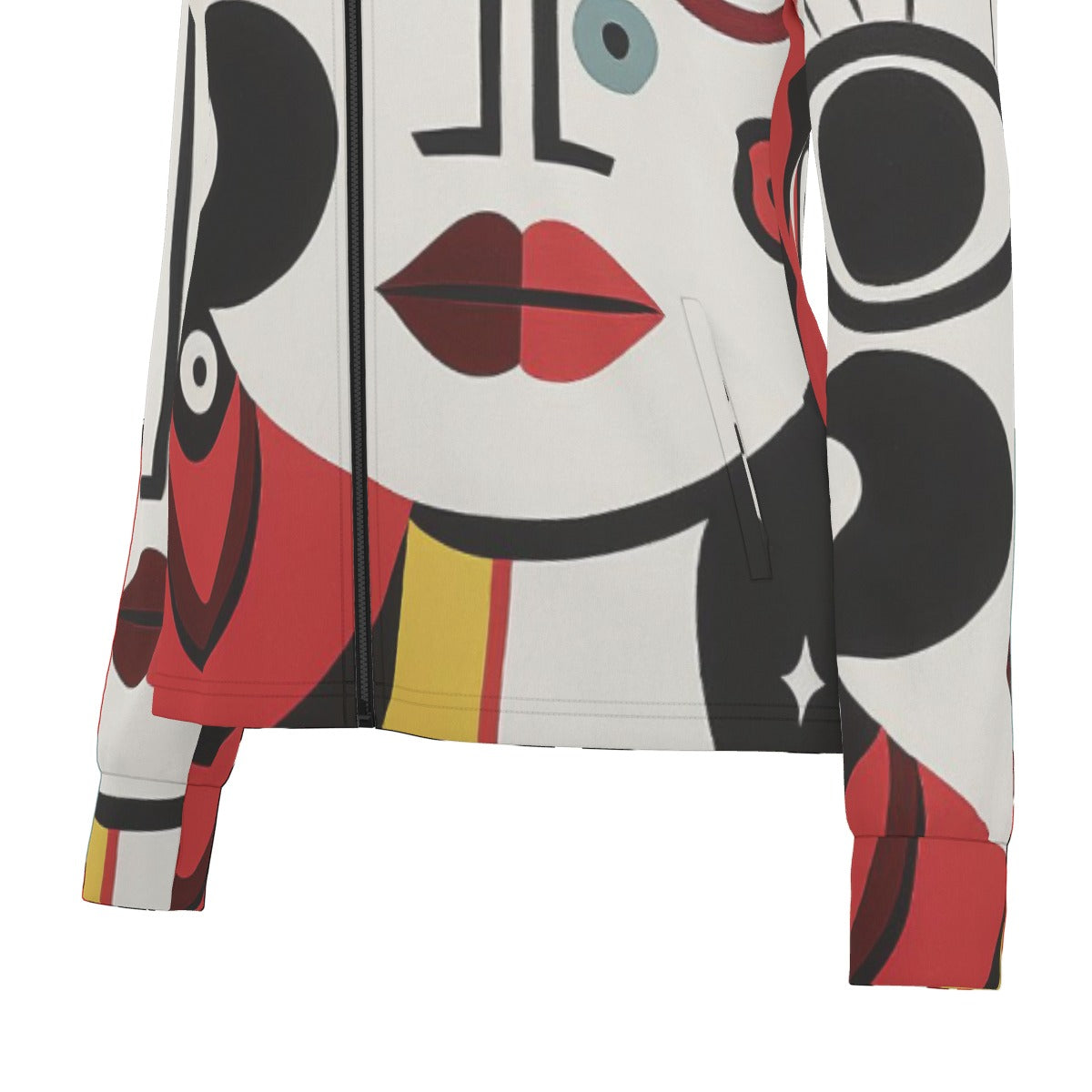 All-Over Print Women's Long Sleeve Thumbhole Jacket