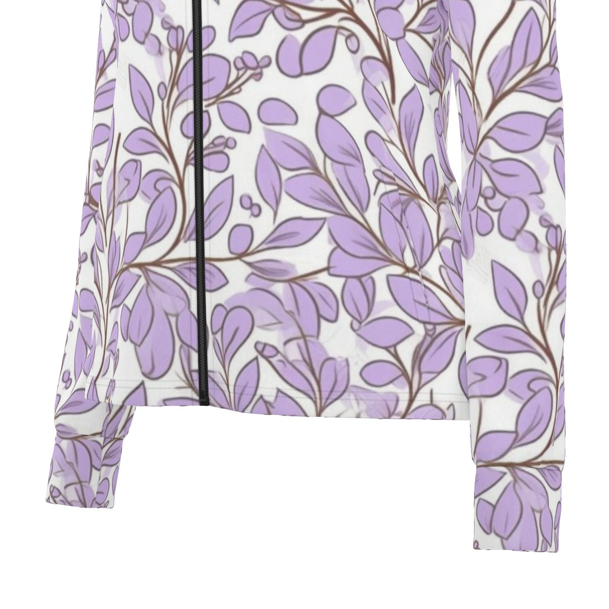 All-Over Print Women's Long Sleeve Thumbhole Jacket