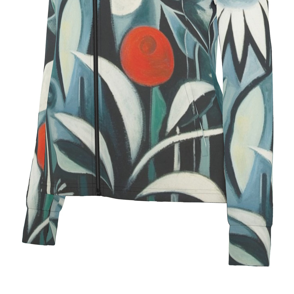 All-Over Print Women's Long Sleeve Thumbhole Jacket