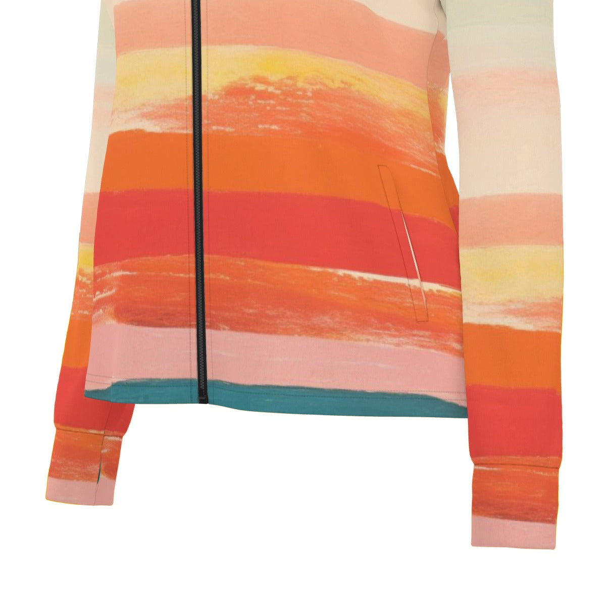 All-Over Print Women's Long Sleeve Thumbhole Jacket