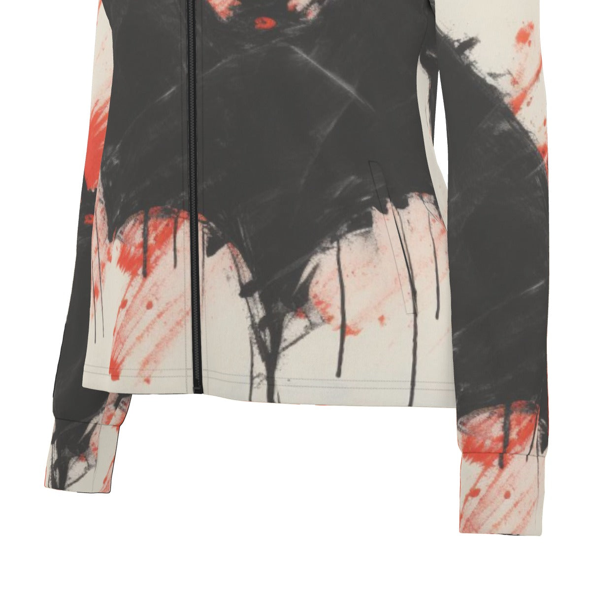 All-Over Print Women's Long Sleeve Thumbhole Jacket