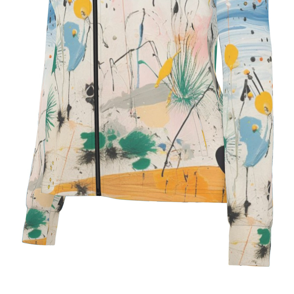 All-Over Print Women's Long Sleeve Thumbhole Jacket