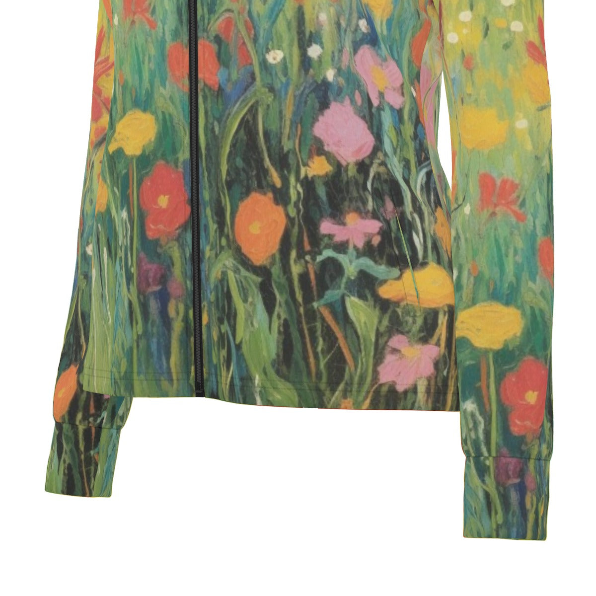 All-Over Print Women's Long Sleeve Thumbhole Jacket