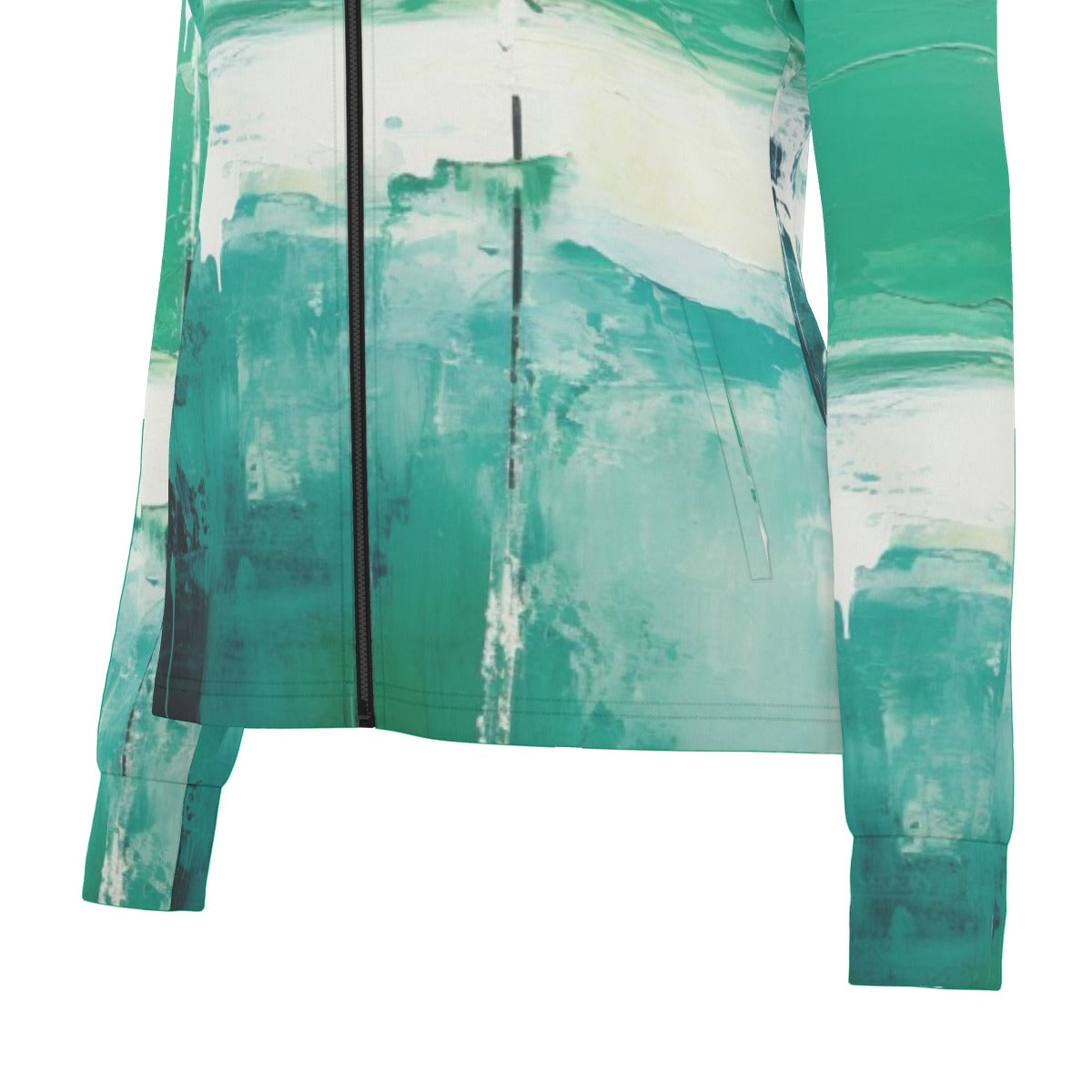 All-Over Print Women's Long Sleeve Thumbhole Jacket