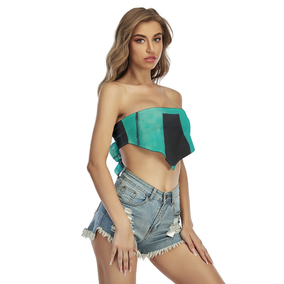 All-Over Print Women's Triangle Tube Top