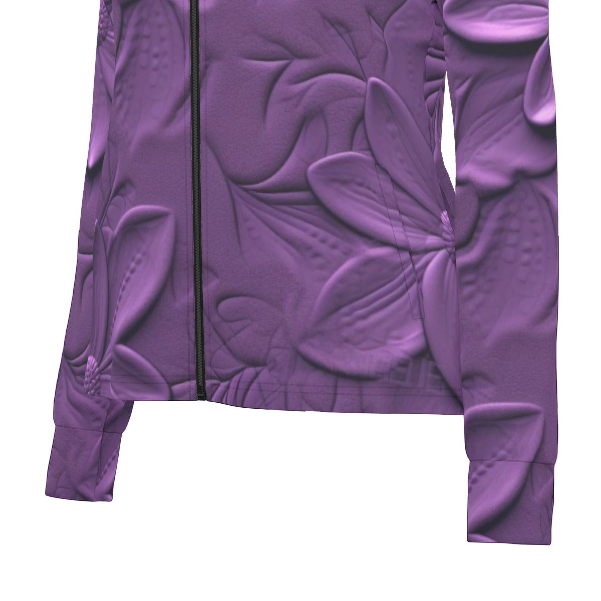 All-Over Print Women's Long Sleeve Thumbhole Jacket