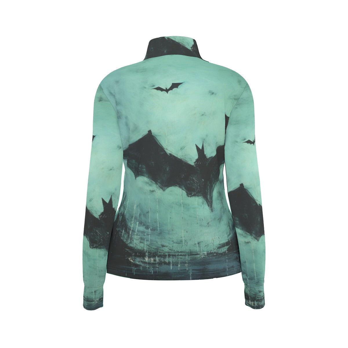 All-Over Print Women's Long Sleeve Thumbhole Jacket