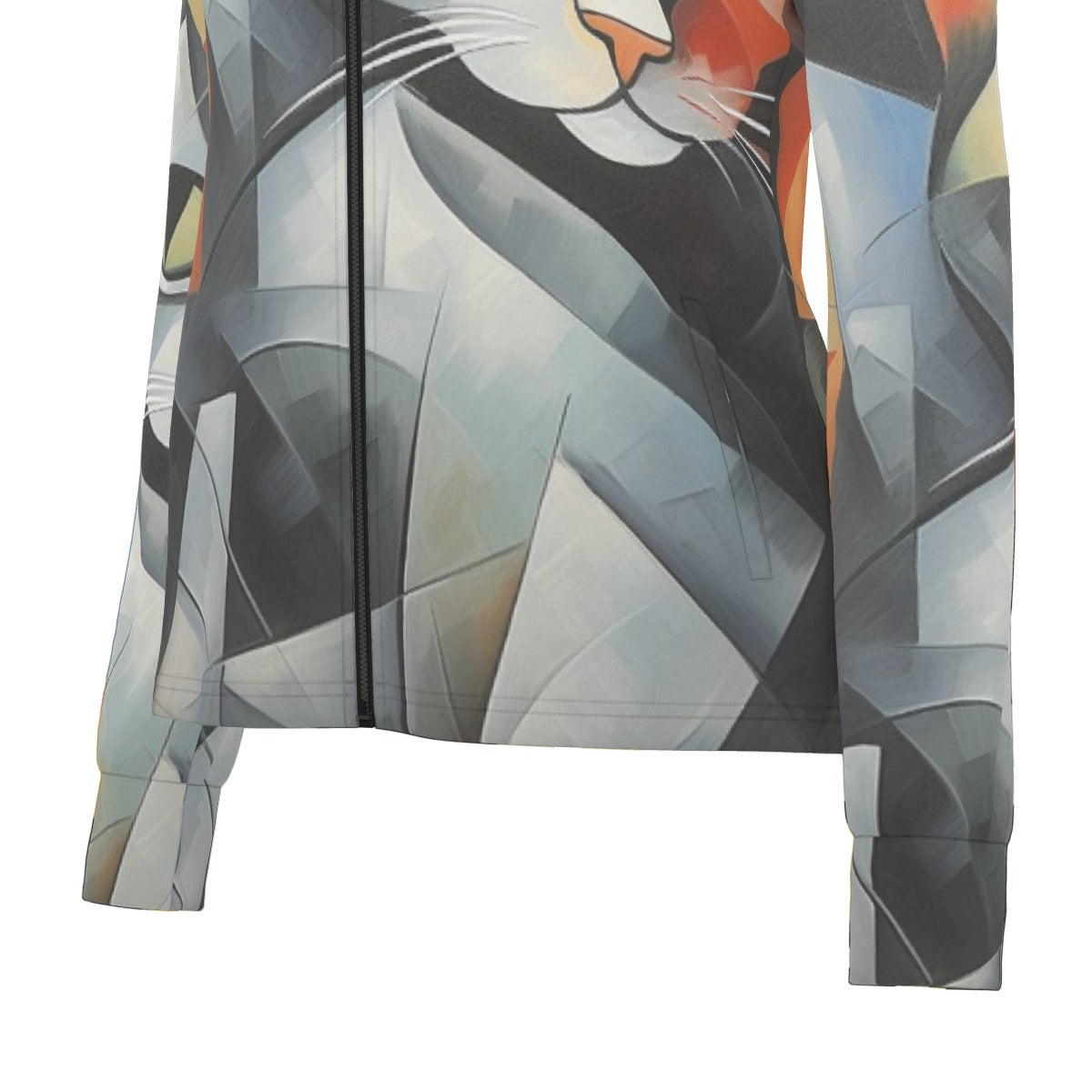 All-Over Print Women's Long Sleeve Thumbhole Jacket