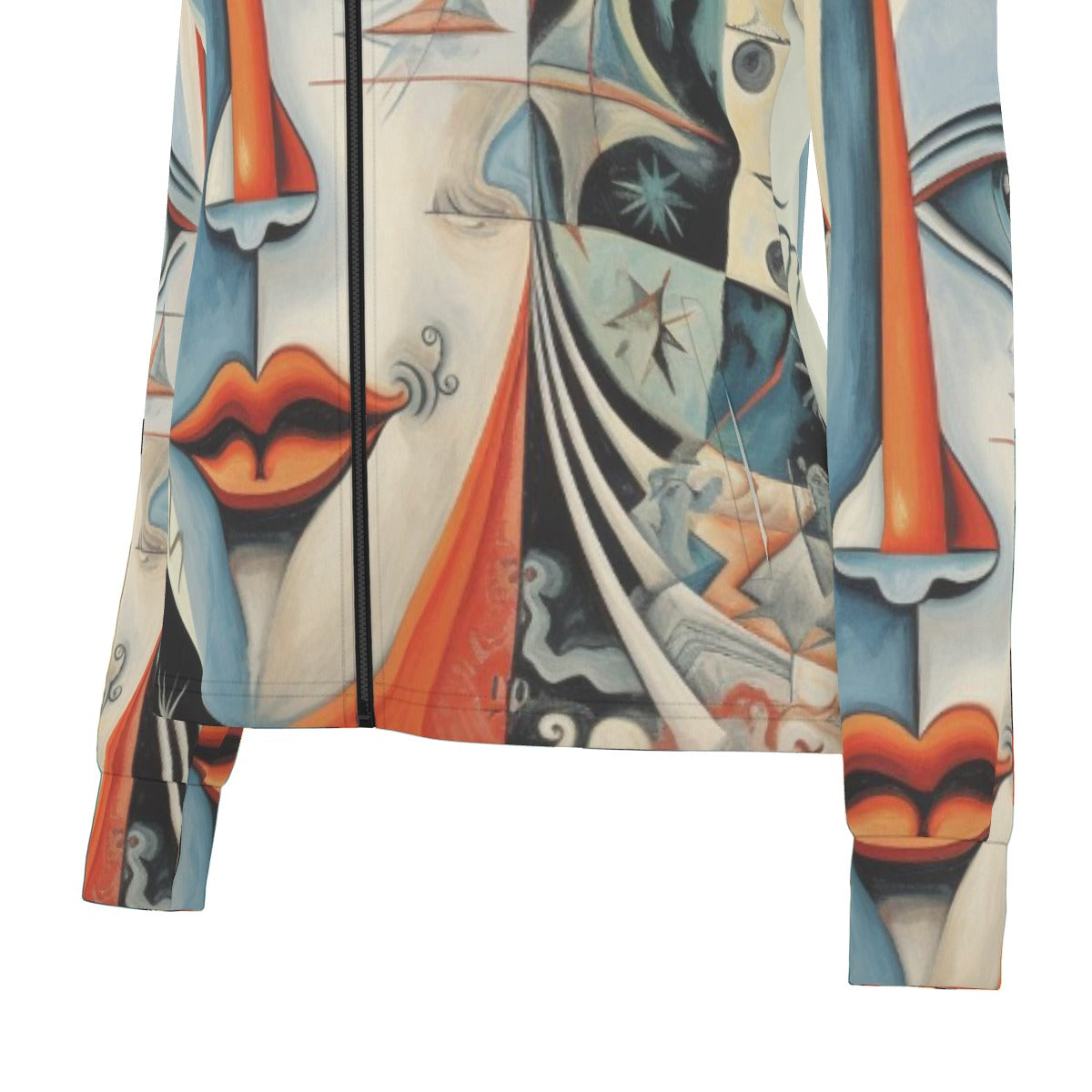 All-Over Print Women's Long Sleeve Thumbhole Jacket