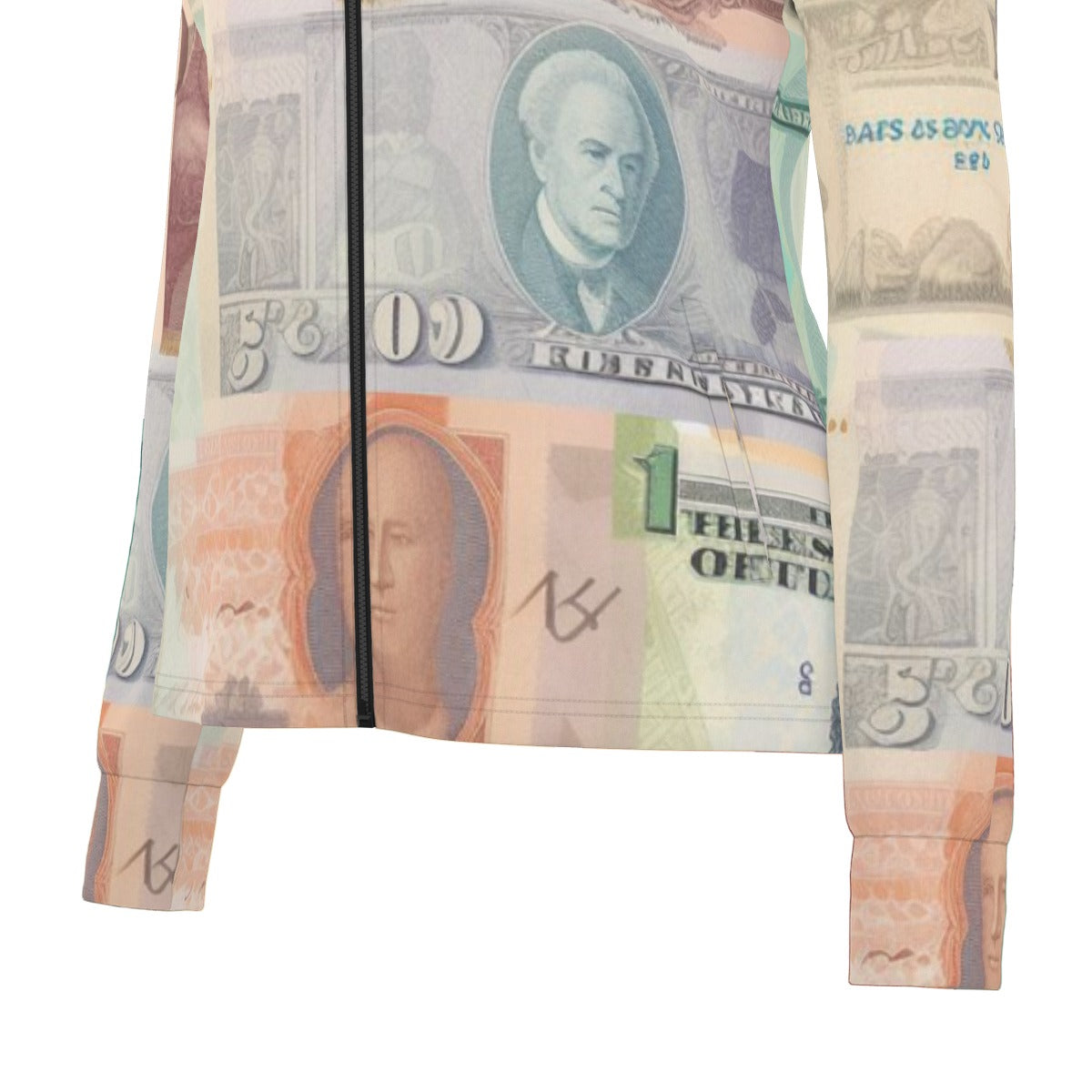 All-Over Print Women's Long Sleeve Thumbhole Jacket