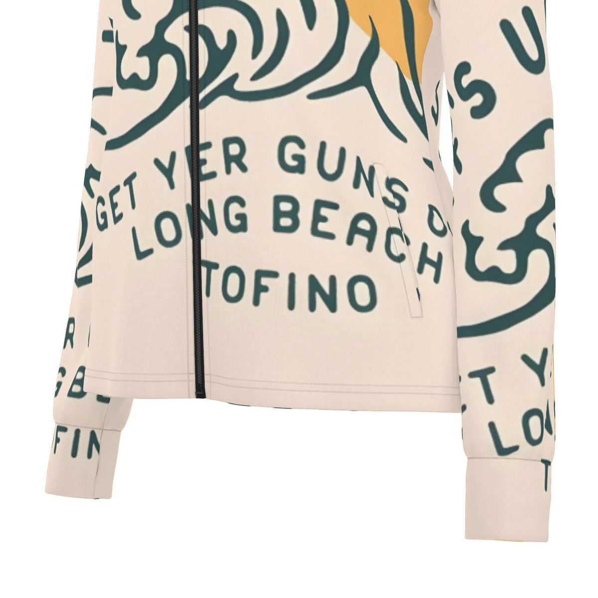 All-Over Print Women's Long Sleeve Thumbhole Jacket