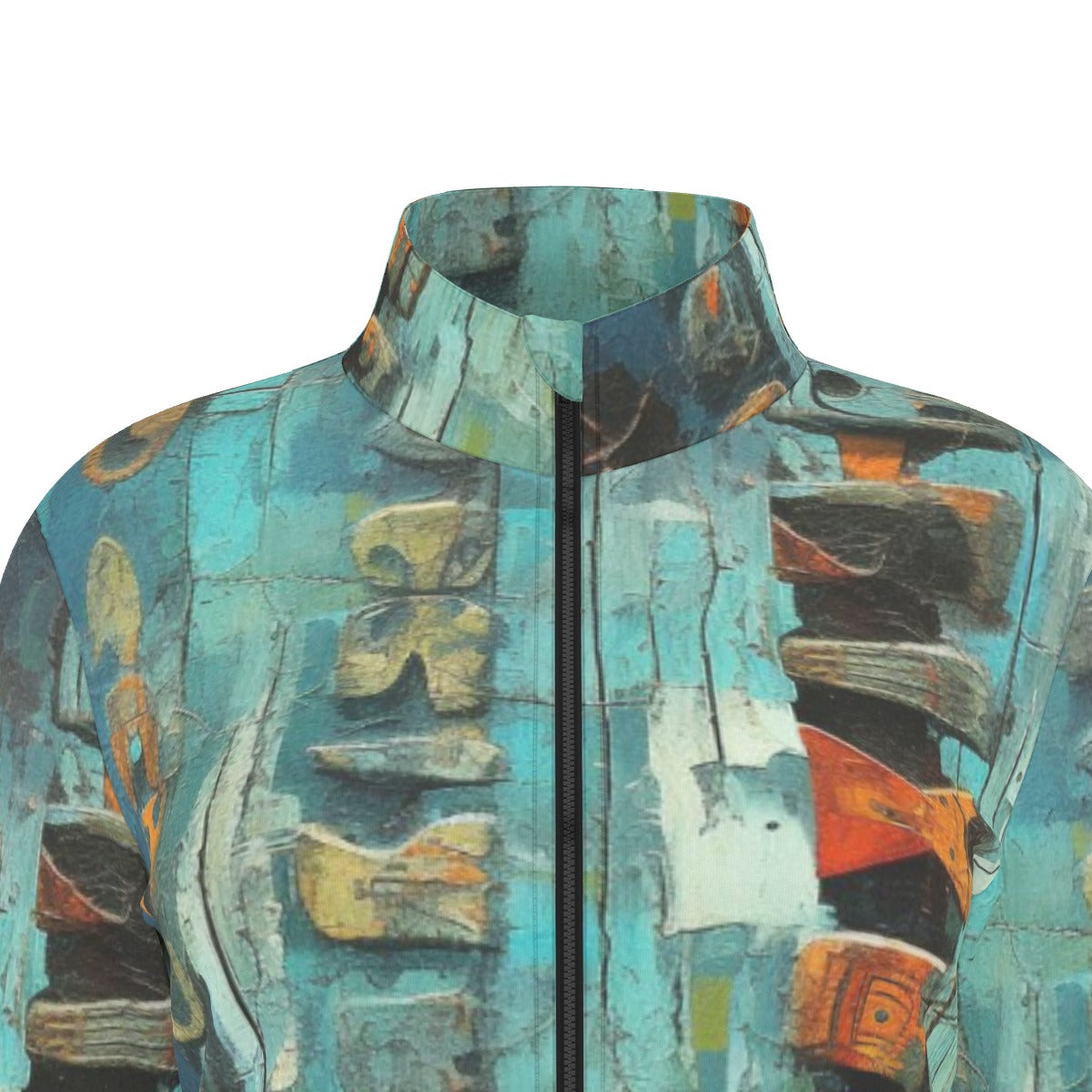 All-Over Print Women's Long Sleeve Thumbhole Jacket