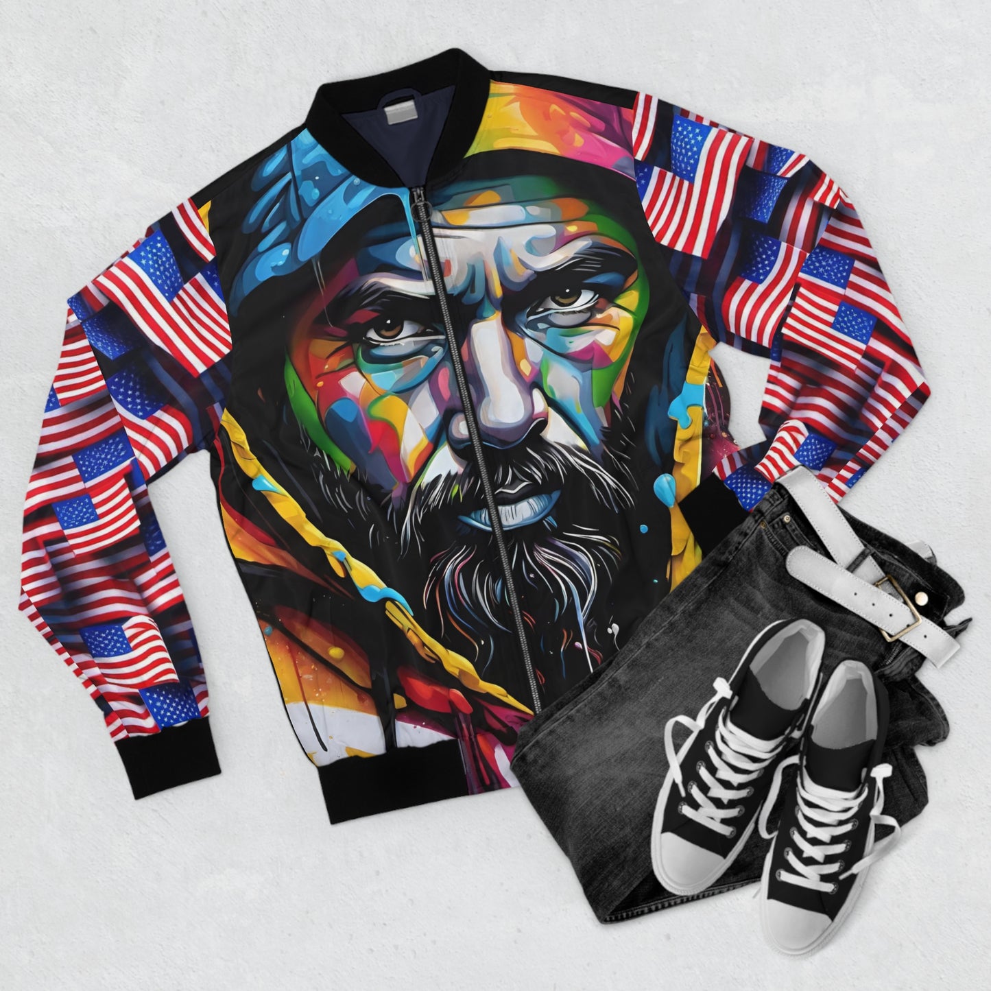 Men's Bomber Jacket (AOP)