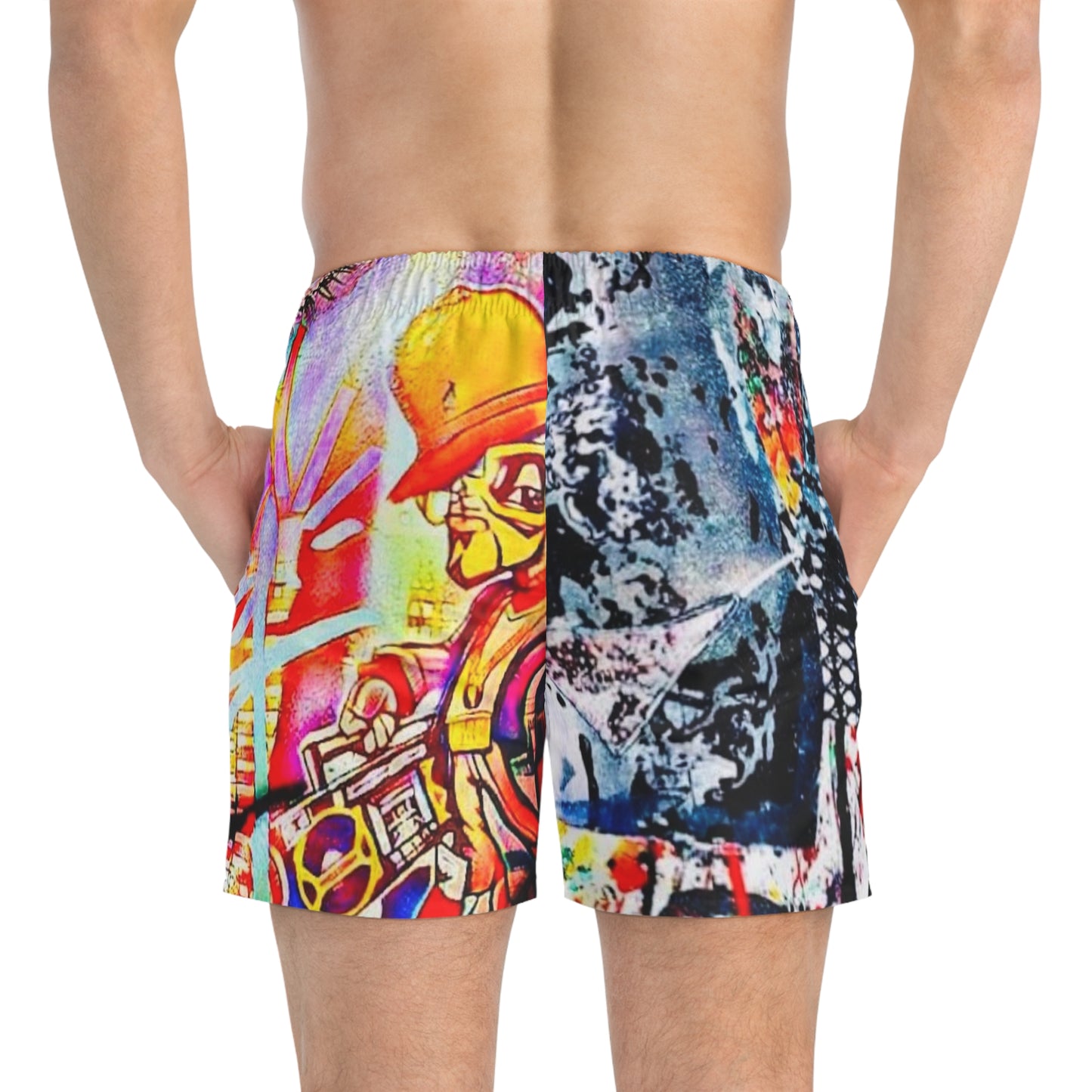 Bipolar Swim Trunks