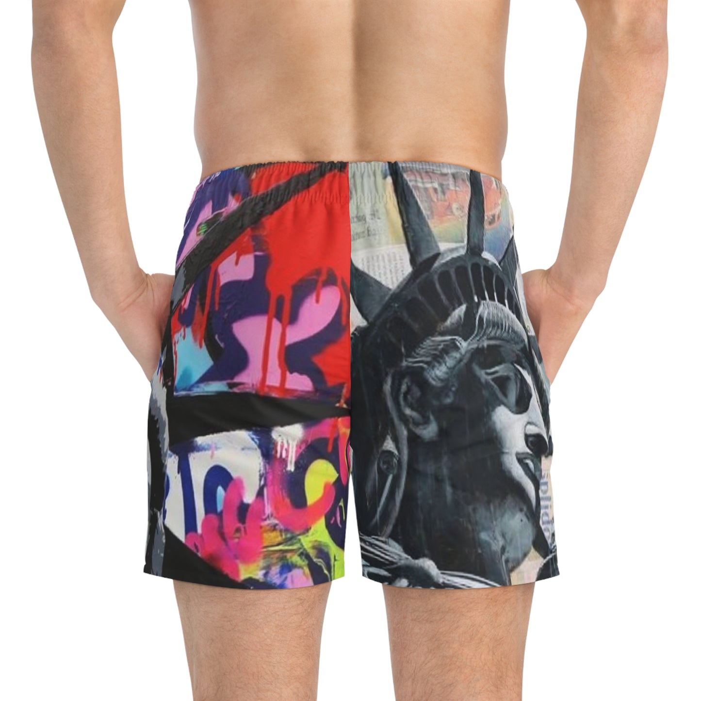 Bipolar Swim Trunks