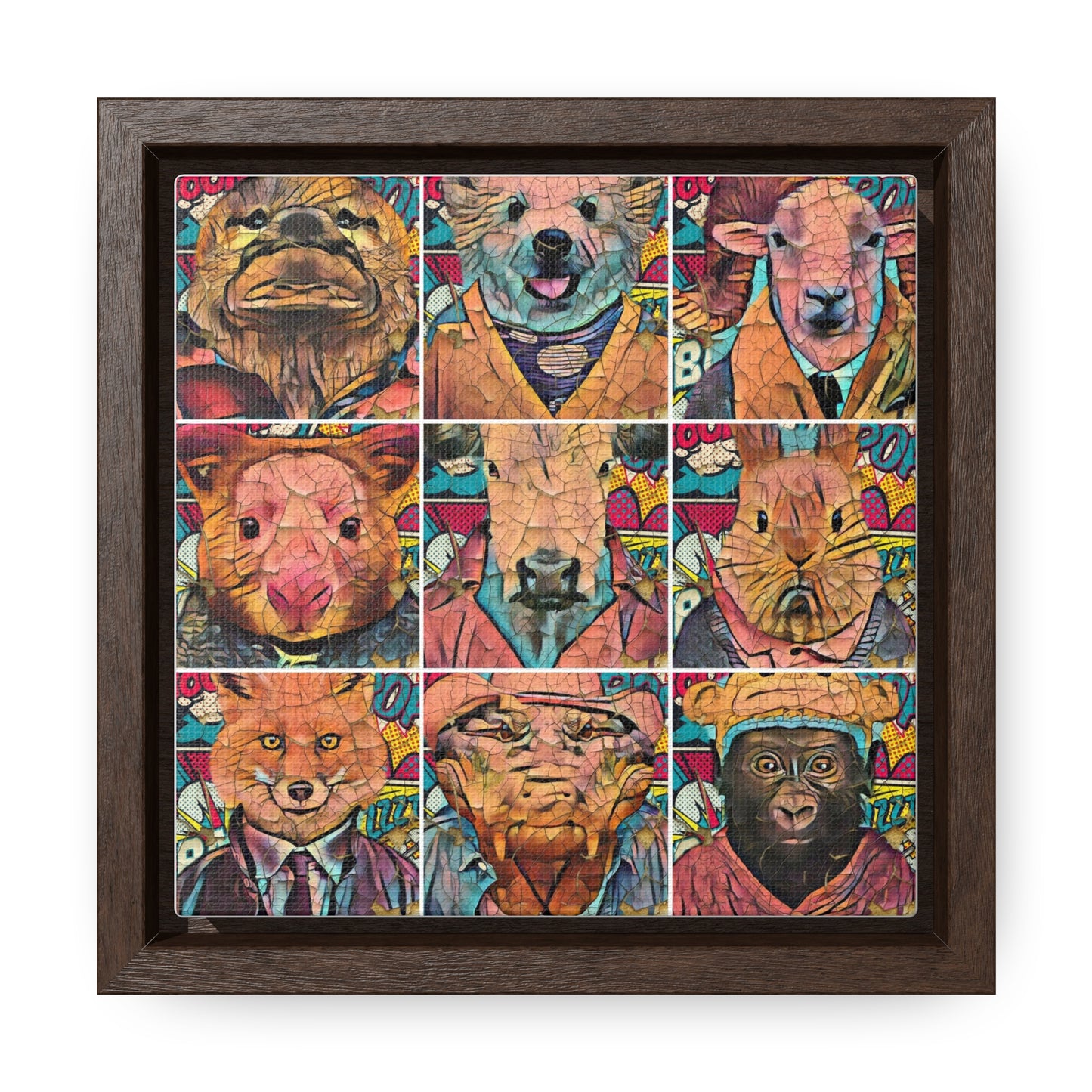 Gallery Canvas Wraps, Square Frame