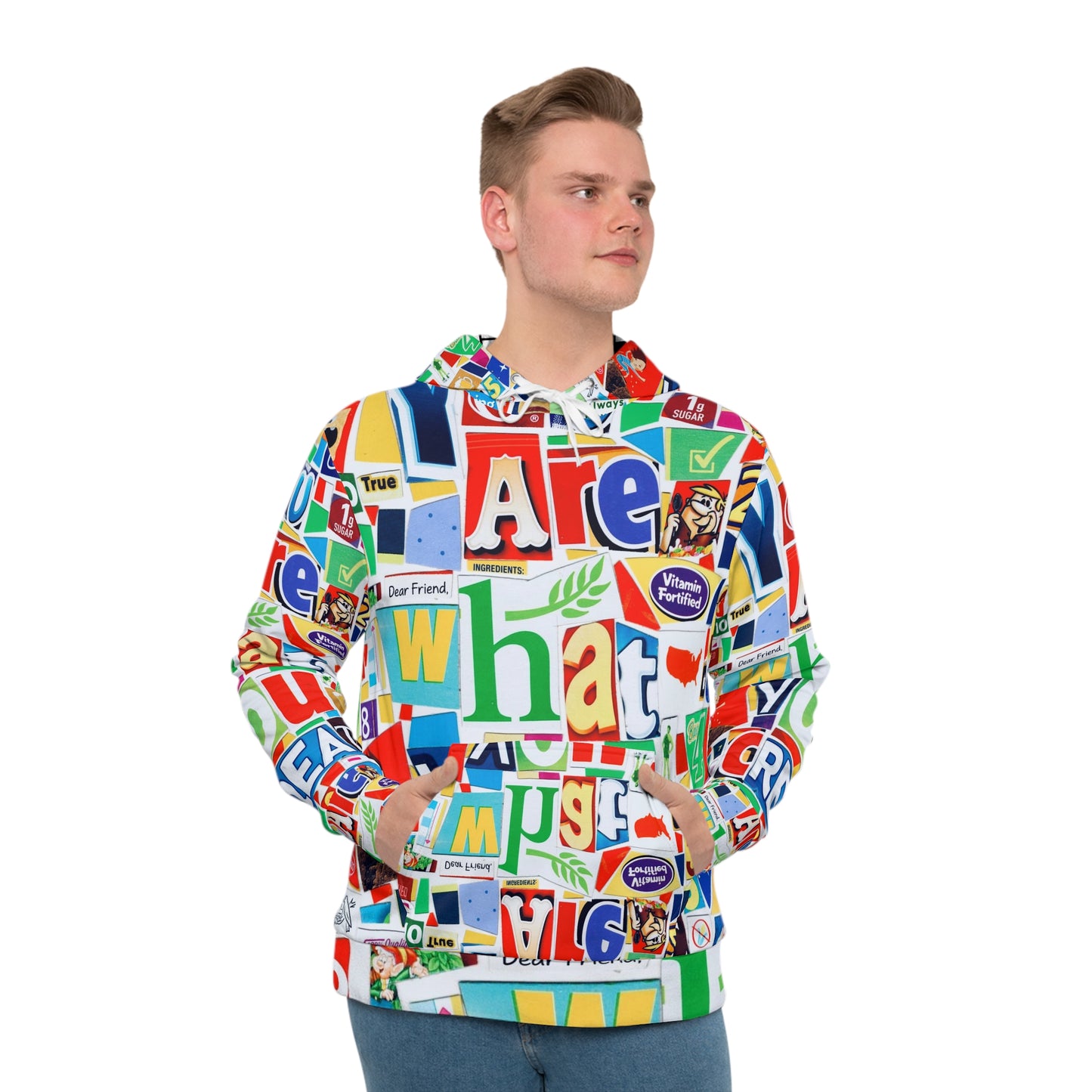 Men's Hoodie - Letters of Life