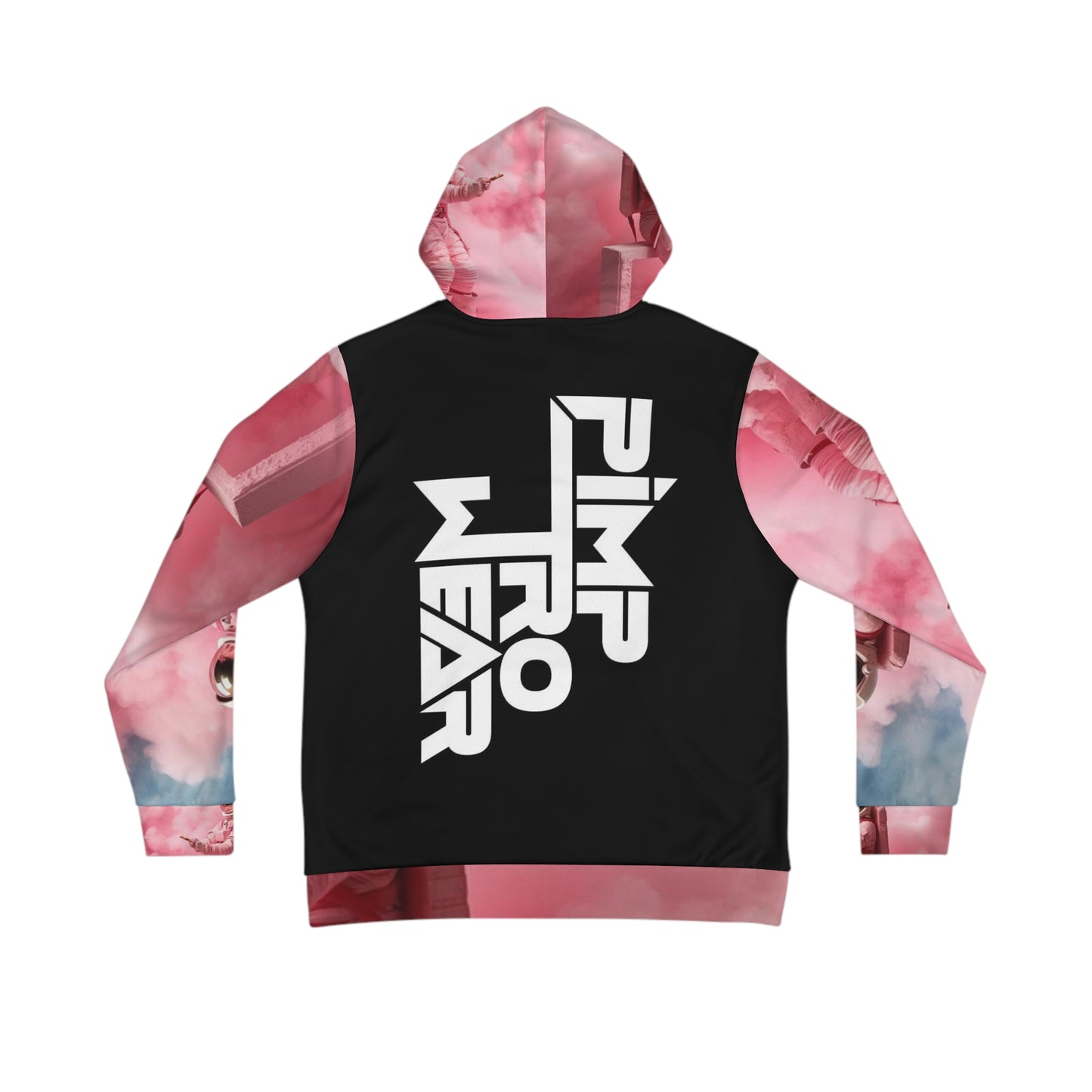 Men's Hoodie - Pink Astro Clouds
