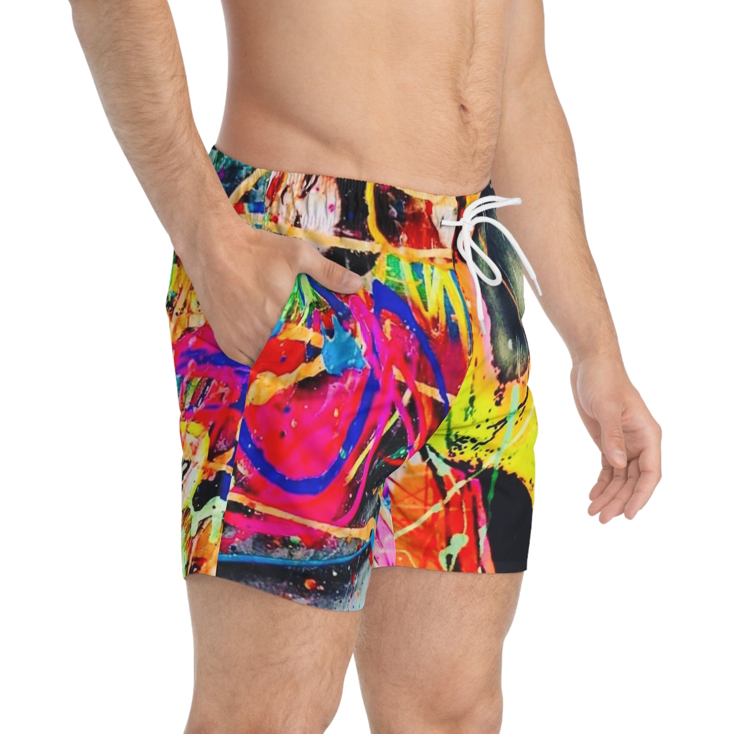 Bipolar Swim Trunks