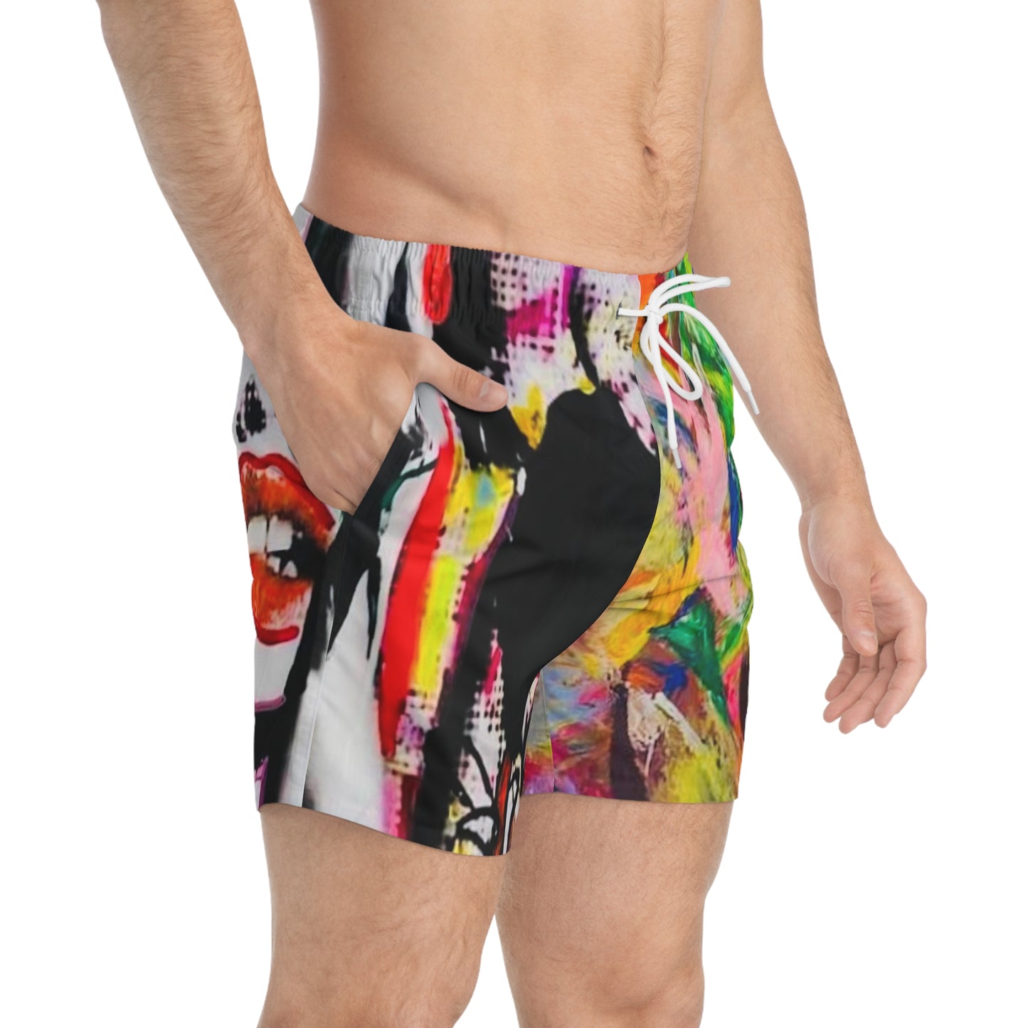 Bipolar Swim Trunks