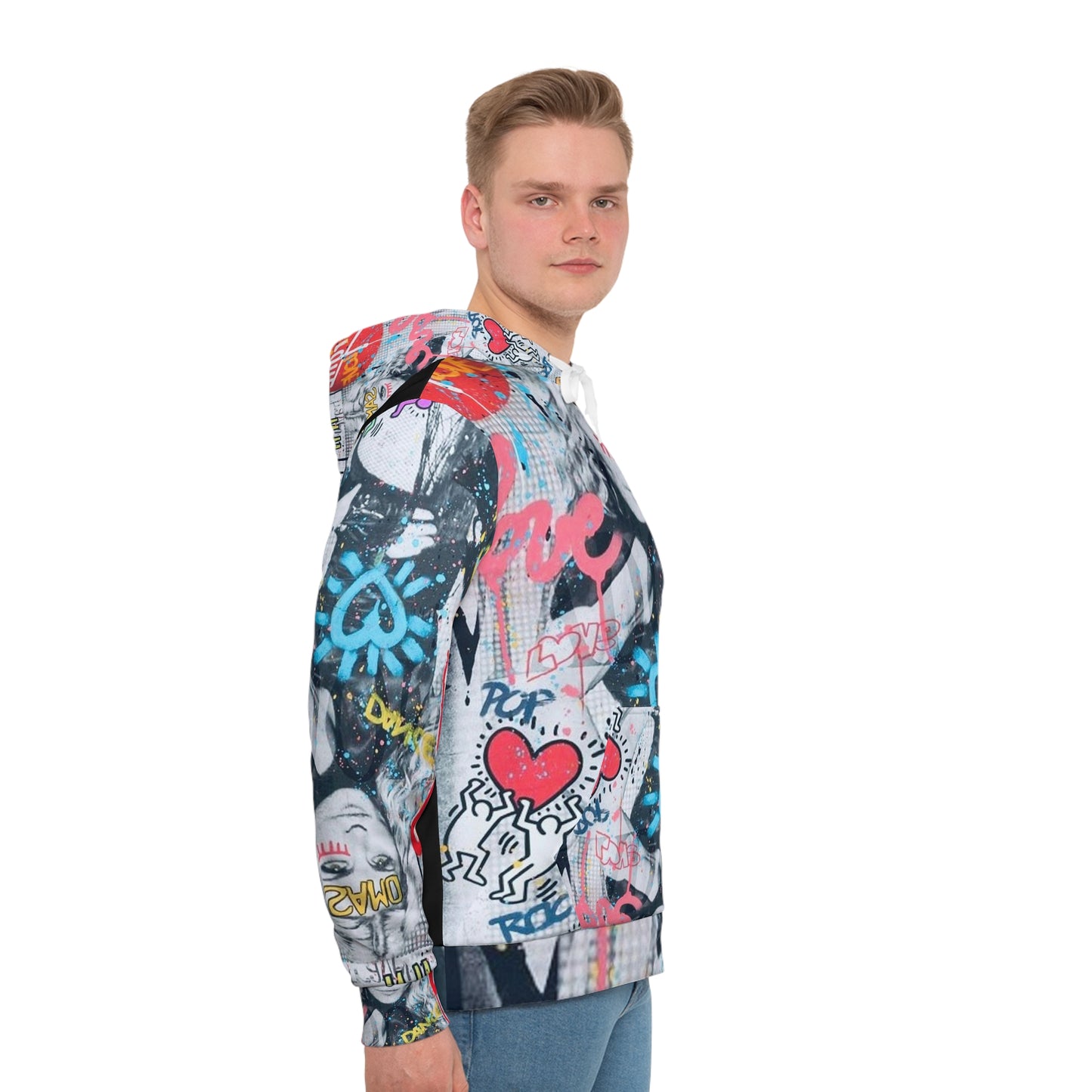 Men's Hoodie - Heart of Madonna