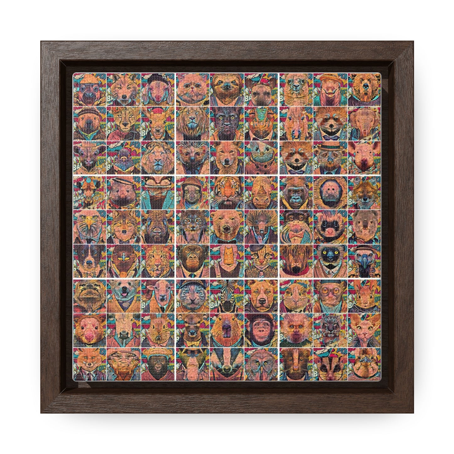 Gallery Canvas Wraps, Square Frame