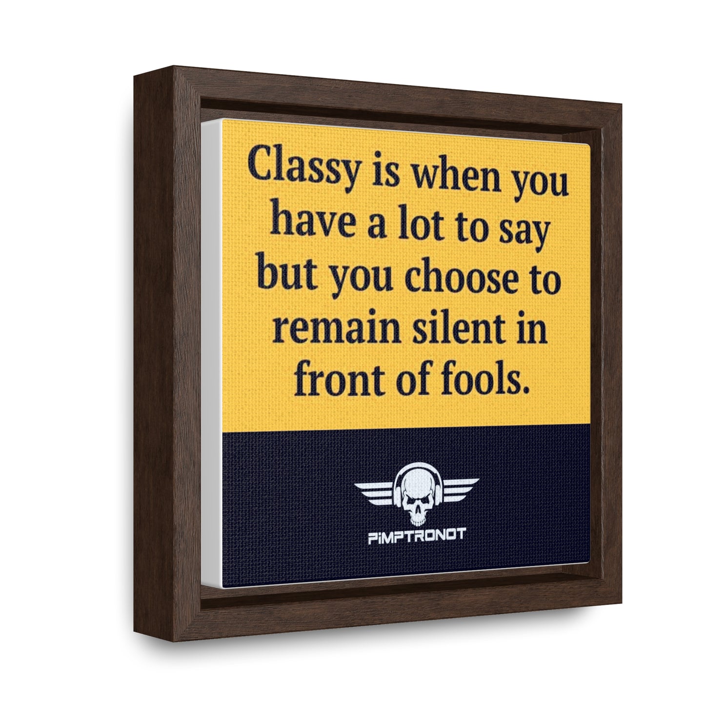 Gallery Canvas Wraps, Square Frame