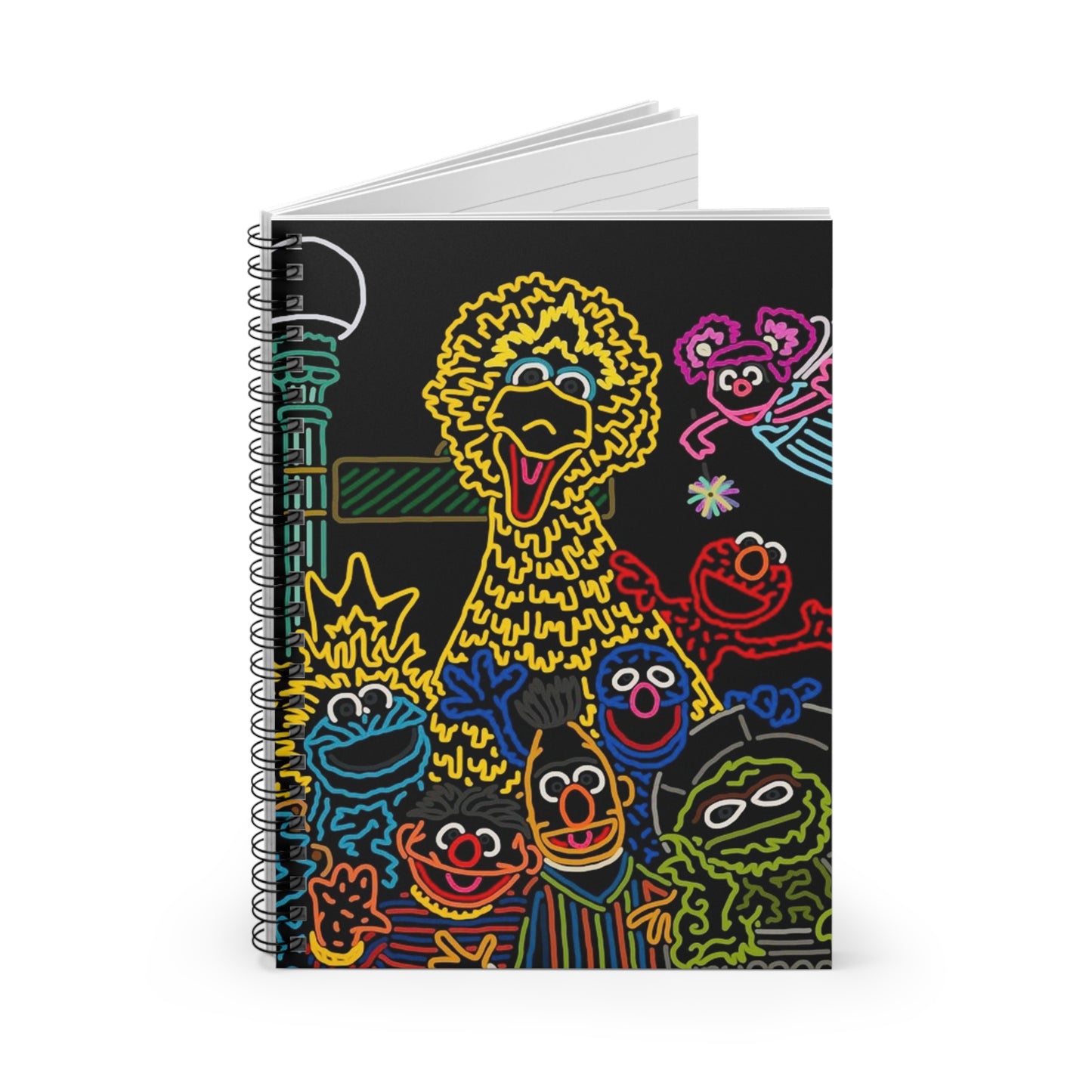 Art Spiral Notebook - Ruled Line