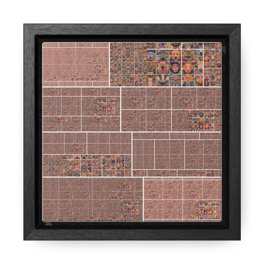 Gallery Canvas Wraps, Square Frame