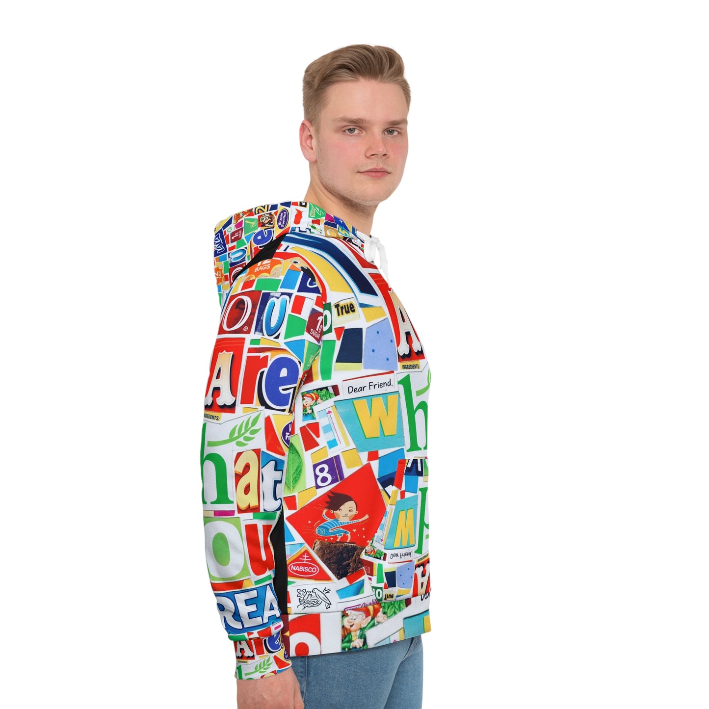 Men's Hoodie - Letters of Life