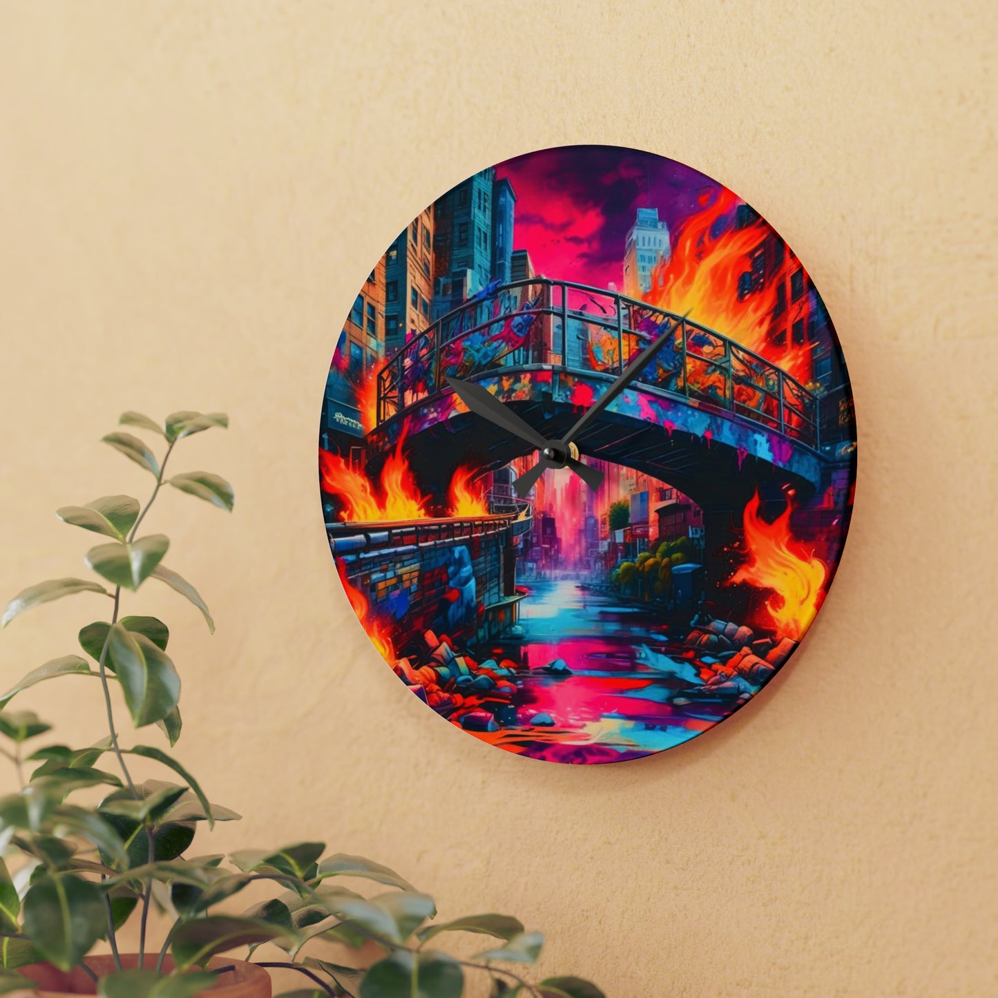 Acrylic Wall Clock