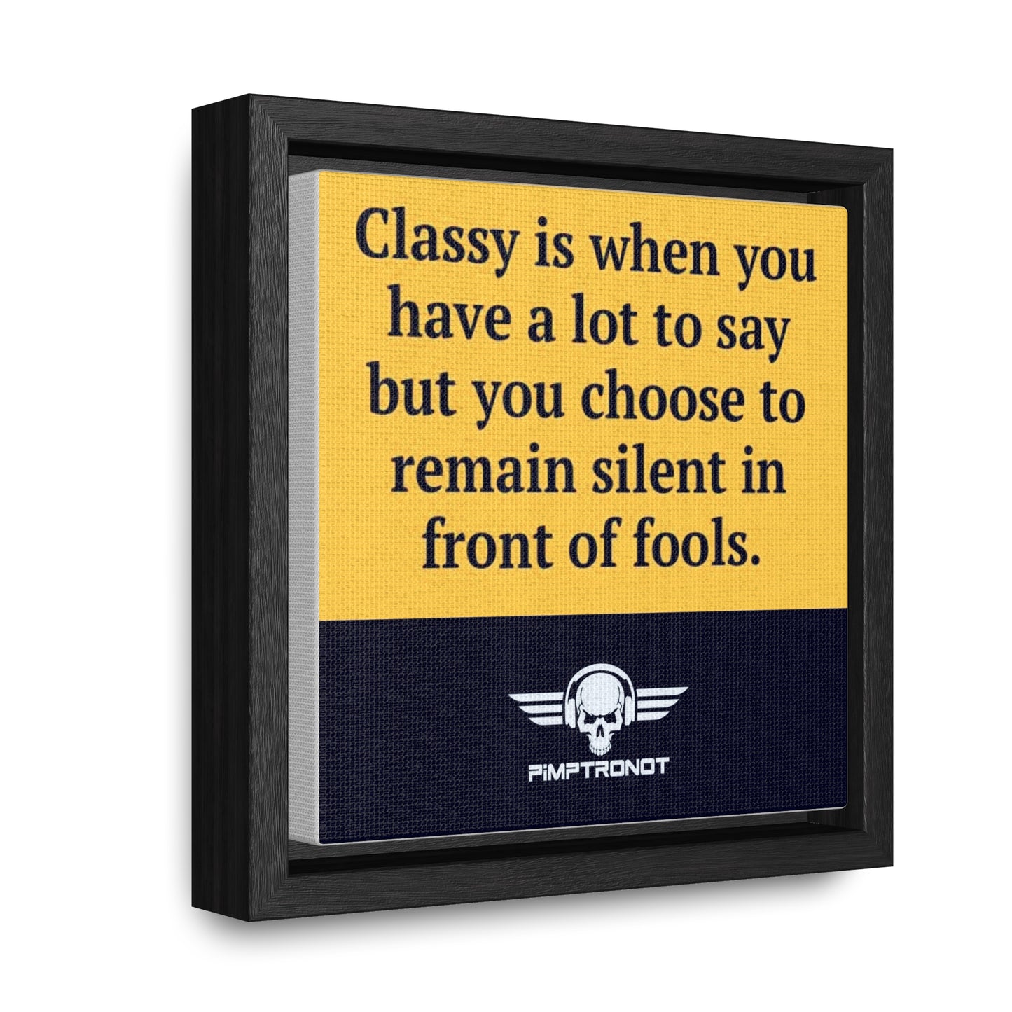 Gallery Canvas Wraps, Square Frame