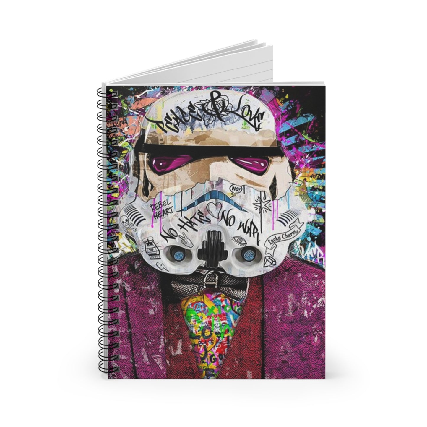 Art Spiral Notebook - Ruled Line