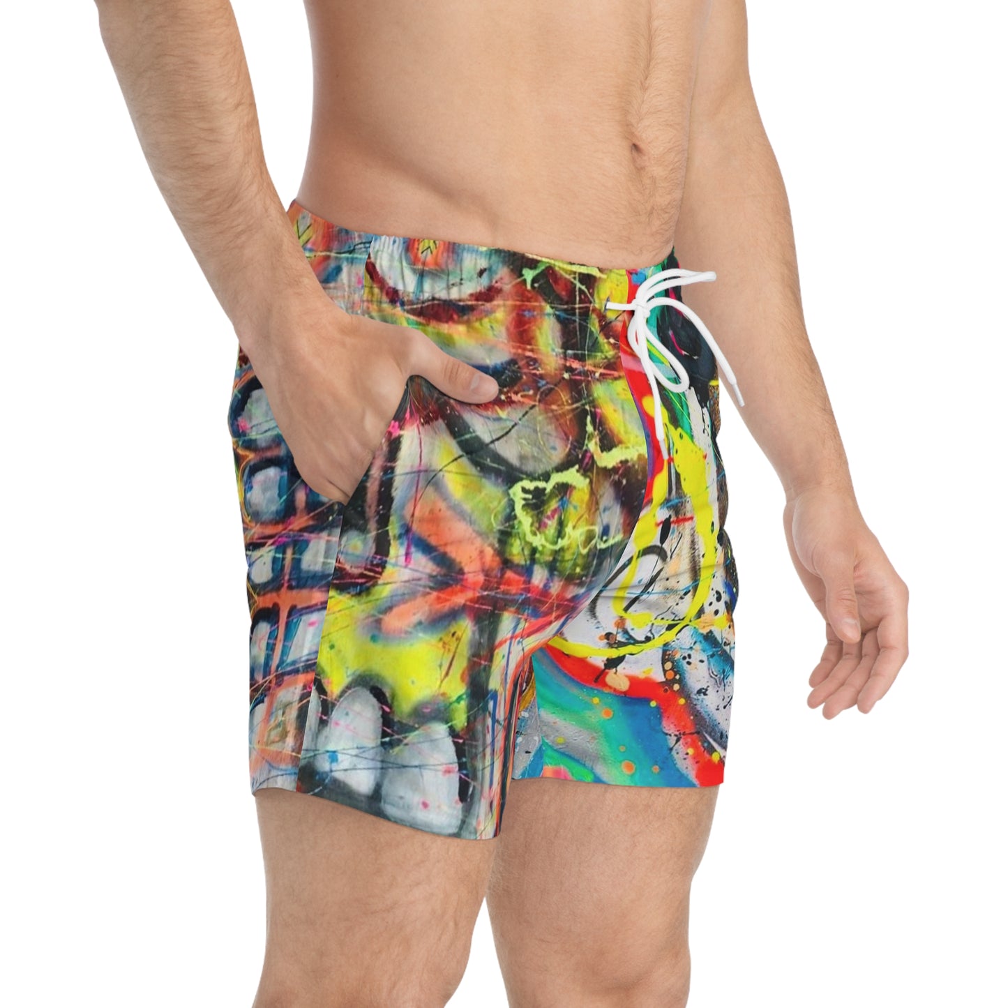 Bipolar Swim Trunks