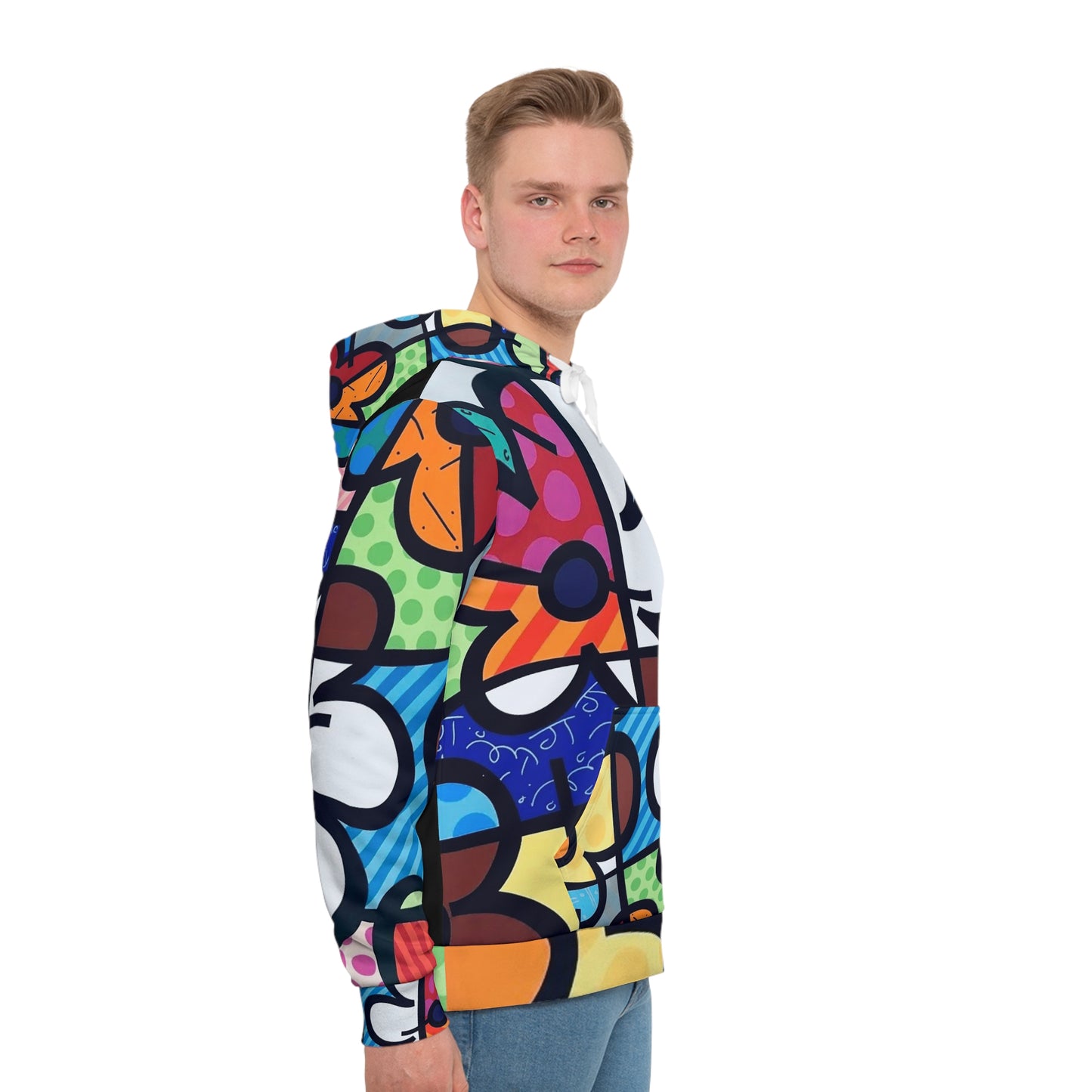 Men's Hoodie - Poppy Flowers