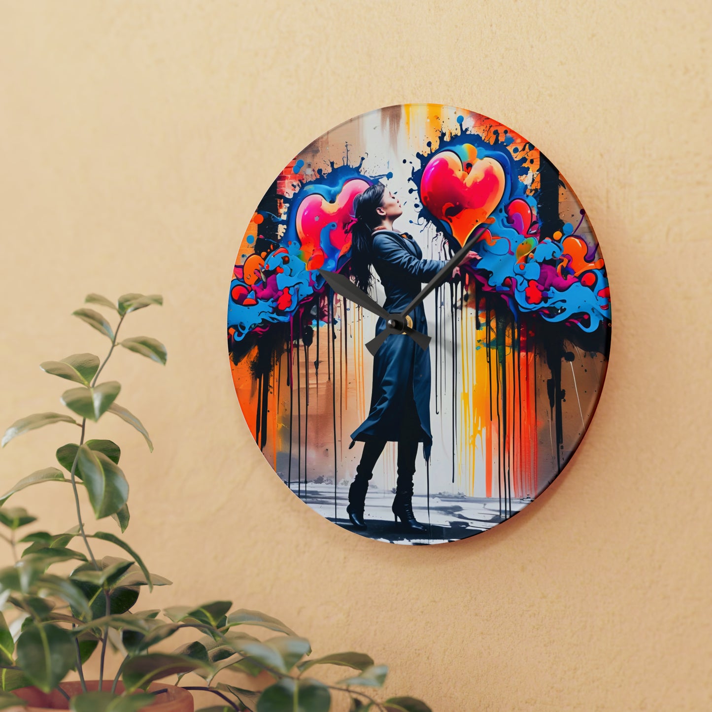 Acrylic Wall Clock