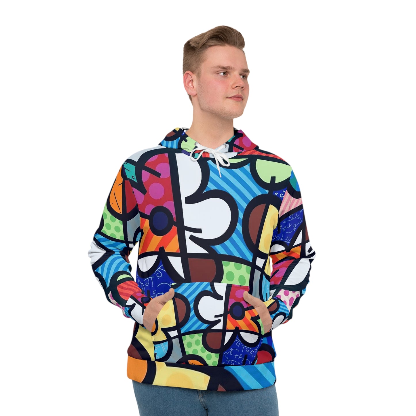 Men's Hoodie - Poppy Flowers