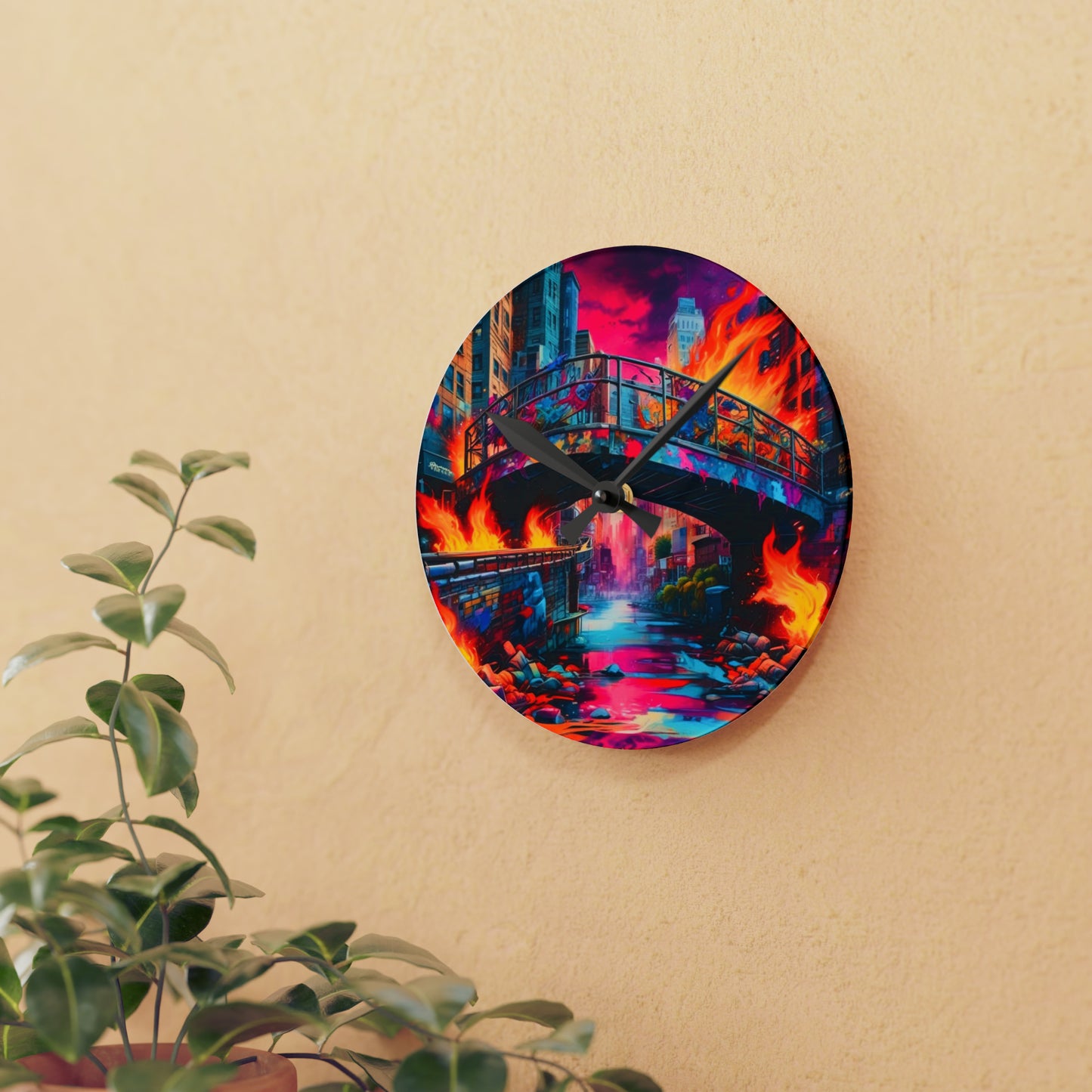 Acrylic Wall Clock