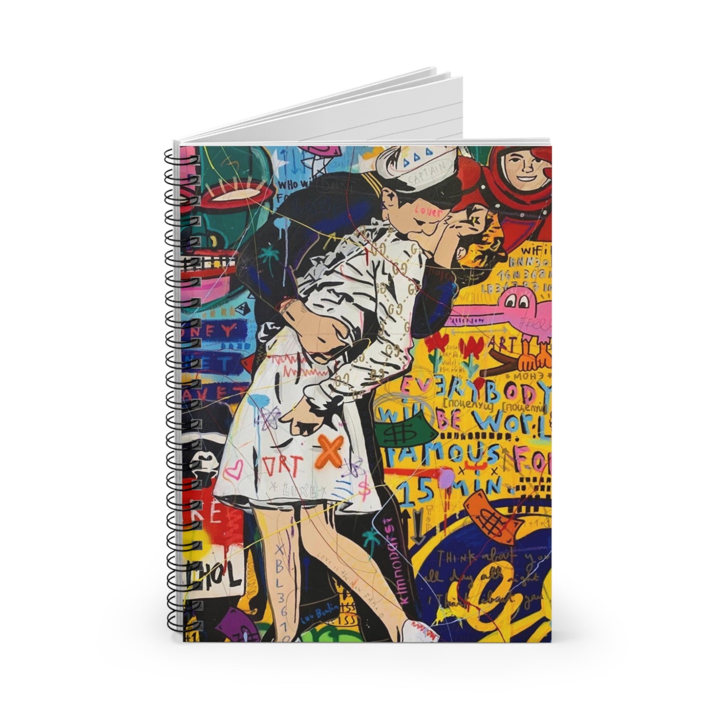 Art Spiral Notebook - Ruled Line