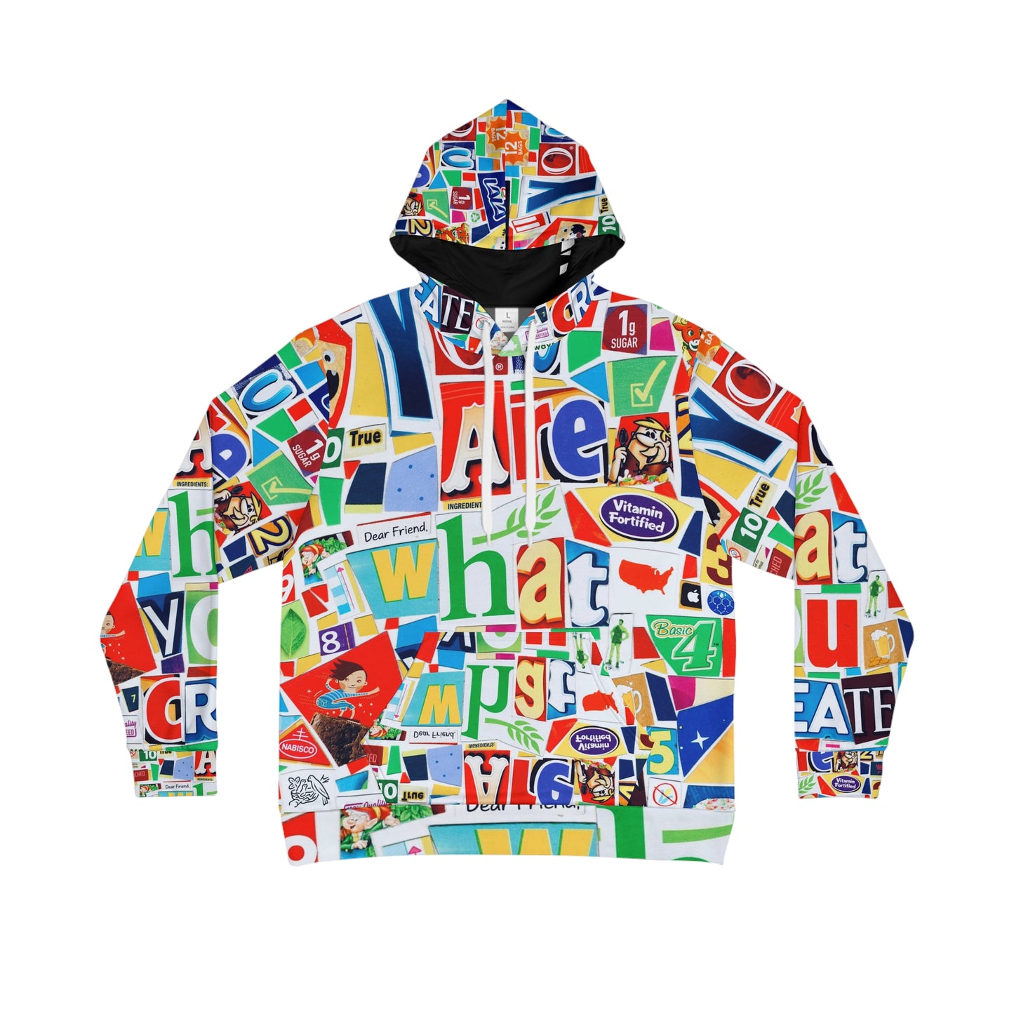 Men's Hoodie - Letters of Life