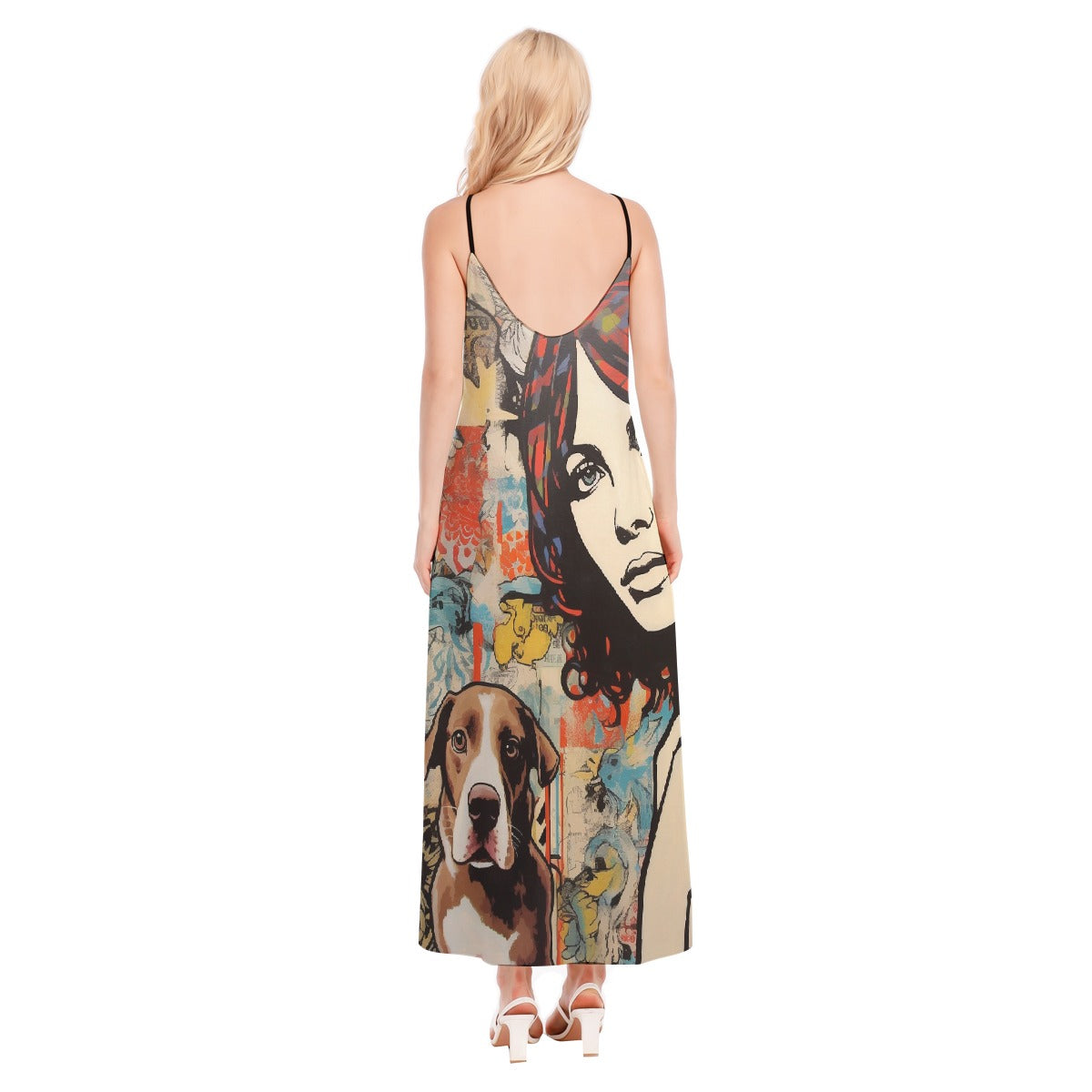 All-Over Print Women's Sling Dress