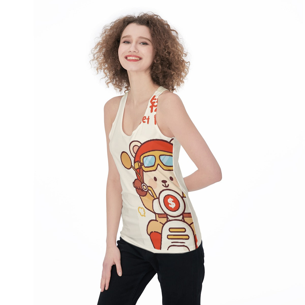 All-Over Print Women's Racerback Tank Top