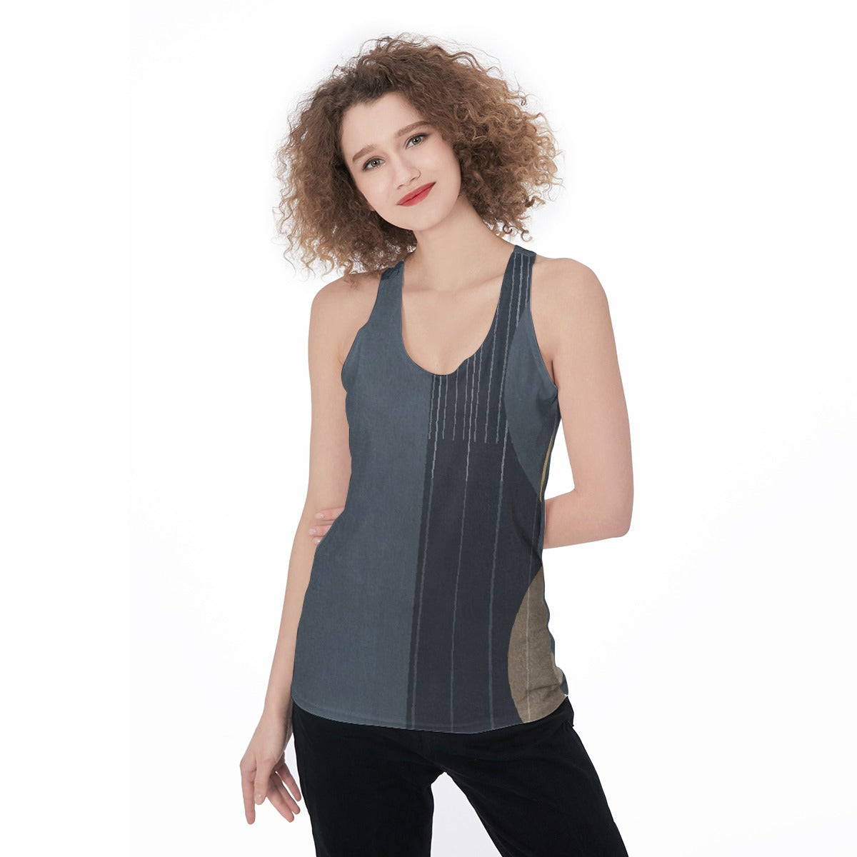 All-Over Print Women's Racerback Tank Top